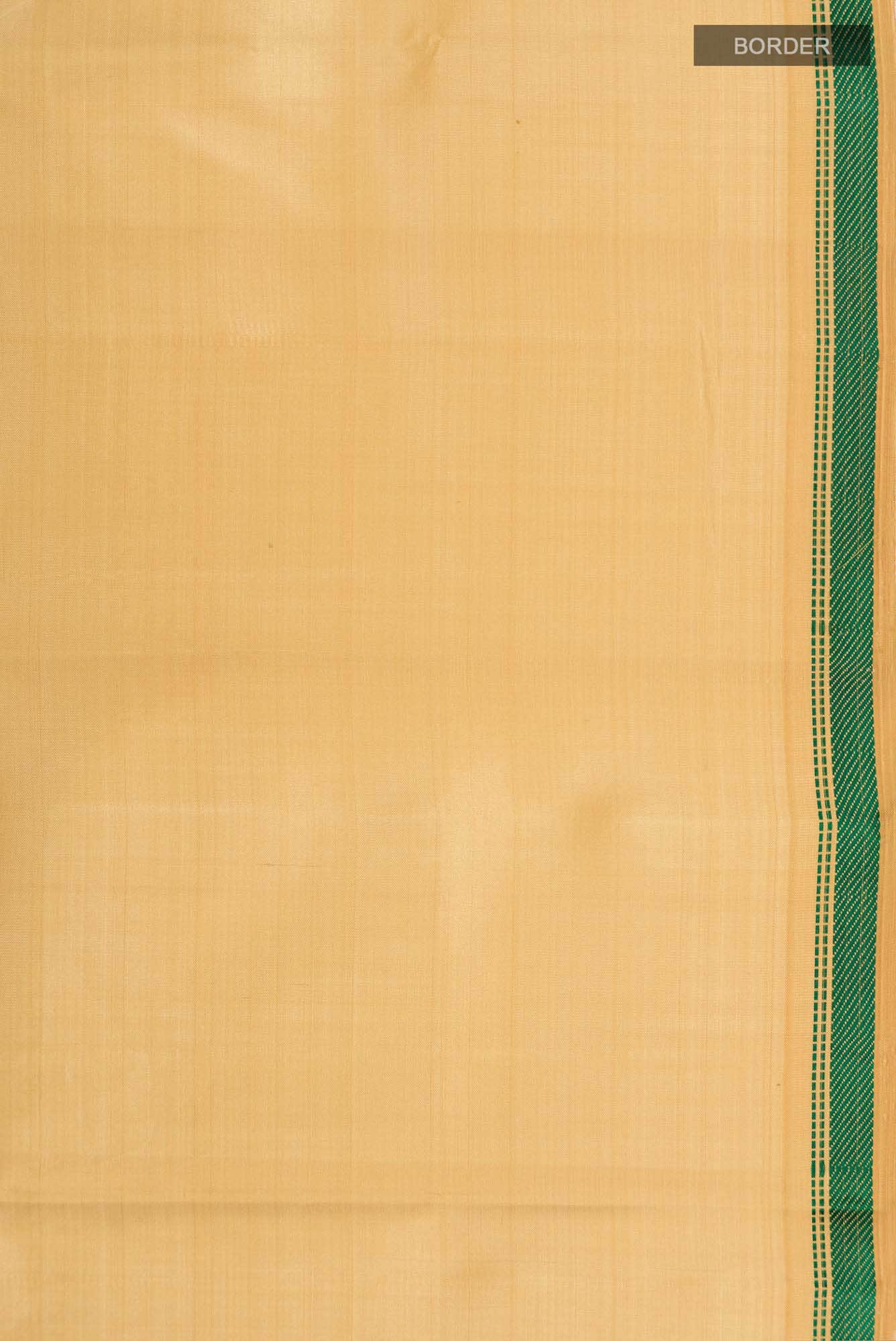 Sandal Kanchipuram Silk Saree