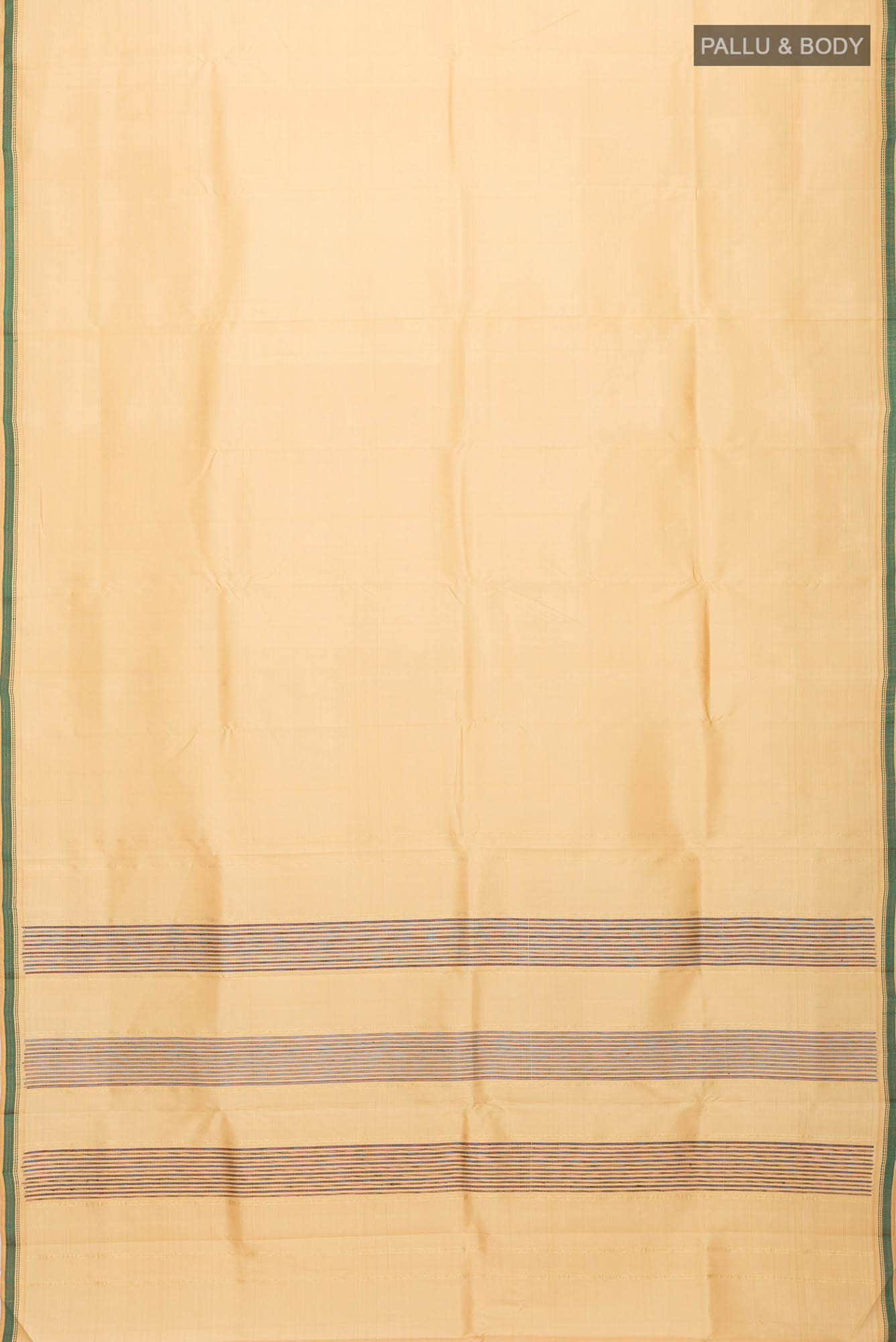 Sandal Kanchipuram Silk Saree