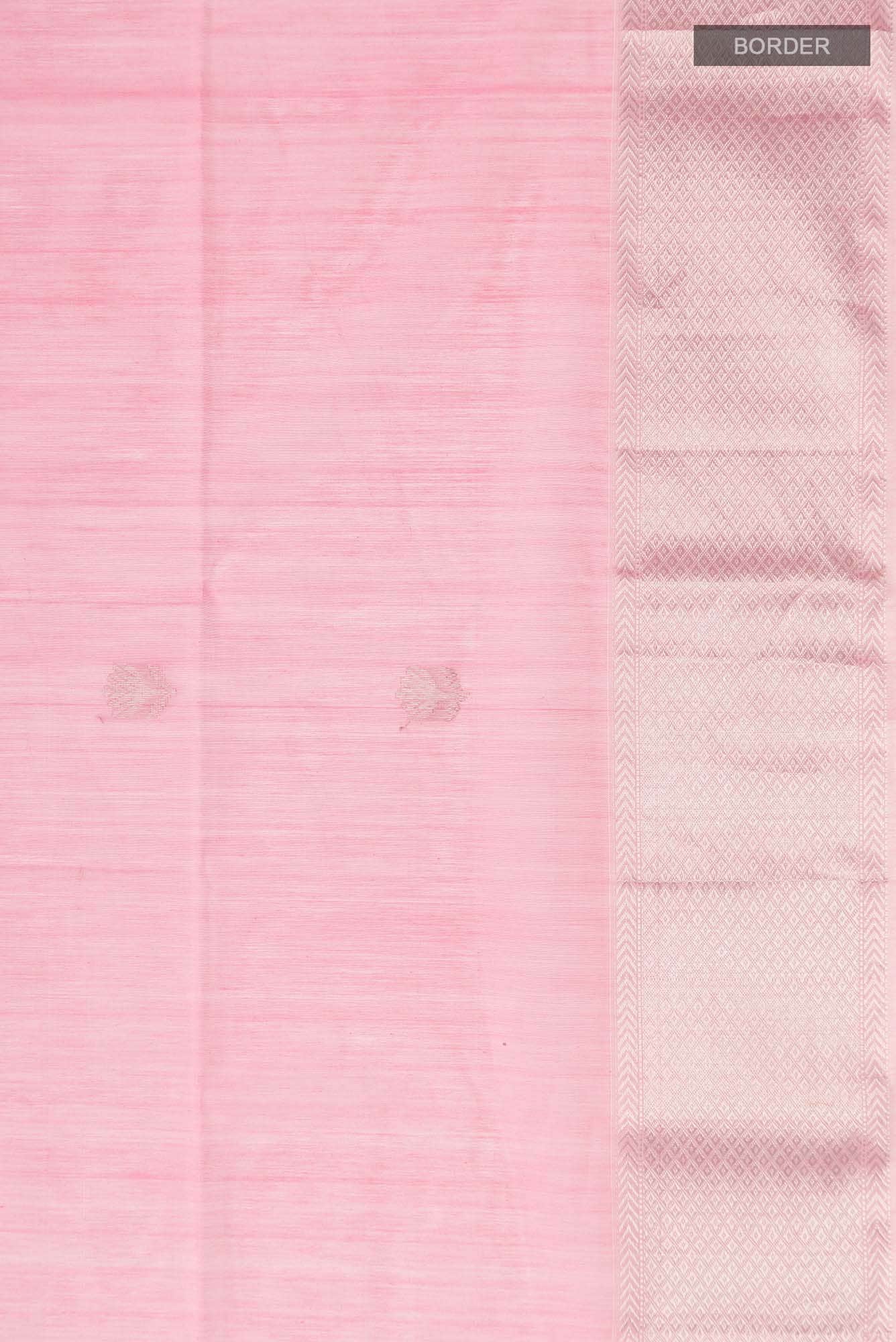 Pink Maheshwari Silk Cotton Saree