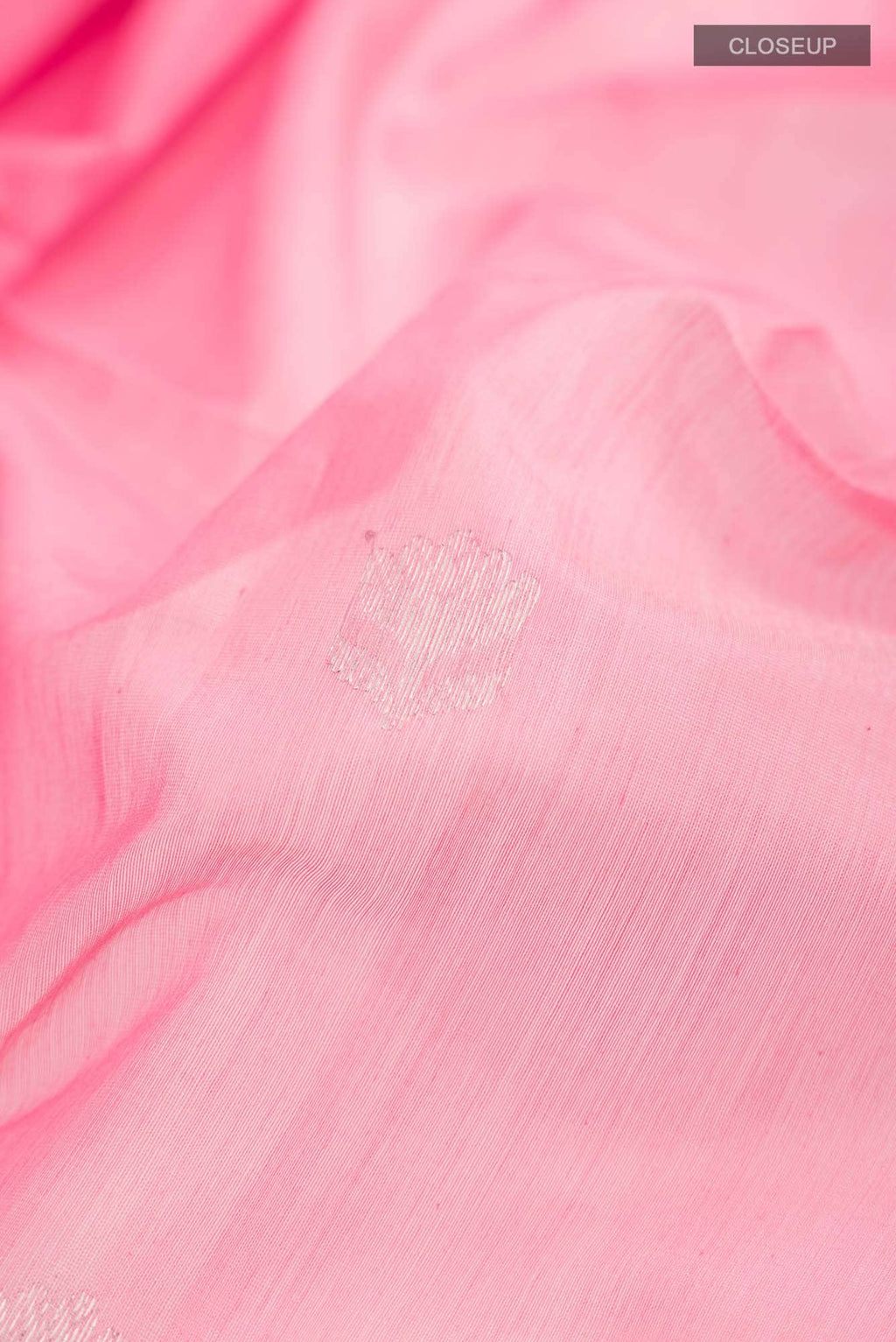 Pink Maheshwari Silk Cotton Saree