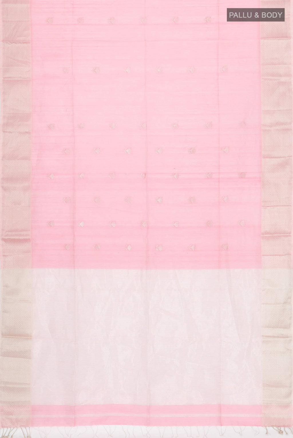 Pink Maheshwari Silk Cotton Saree