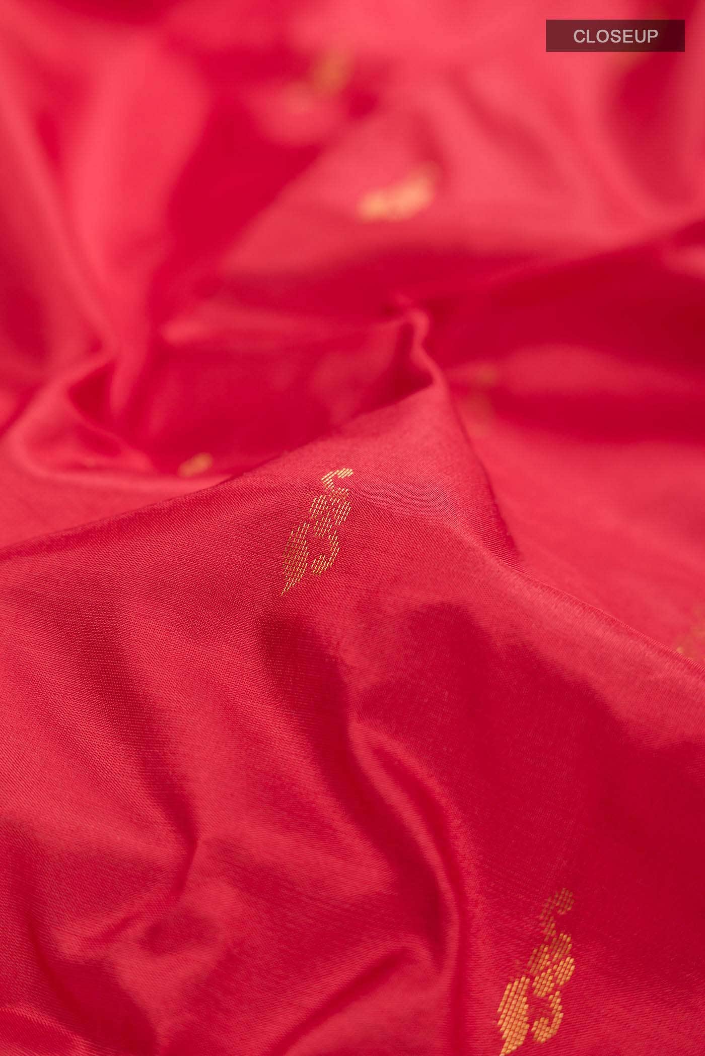 Red Bangalore Silk Saree