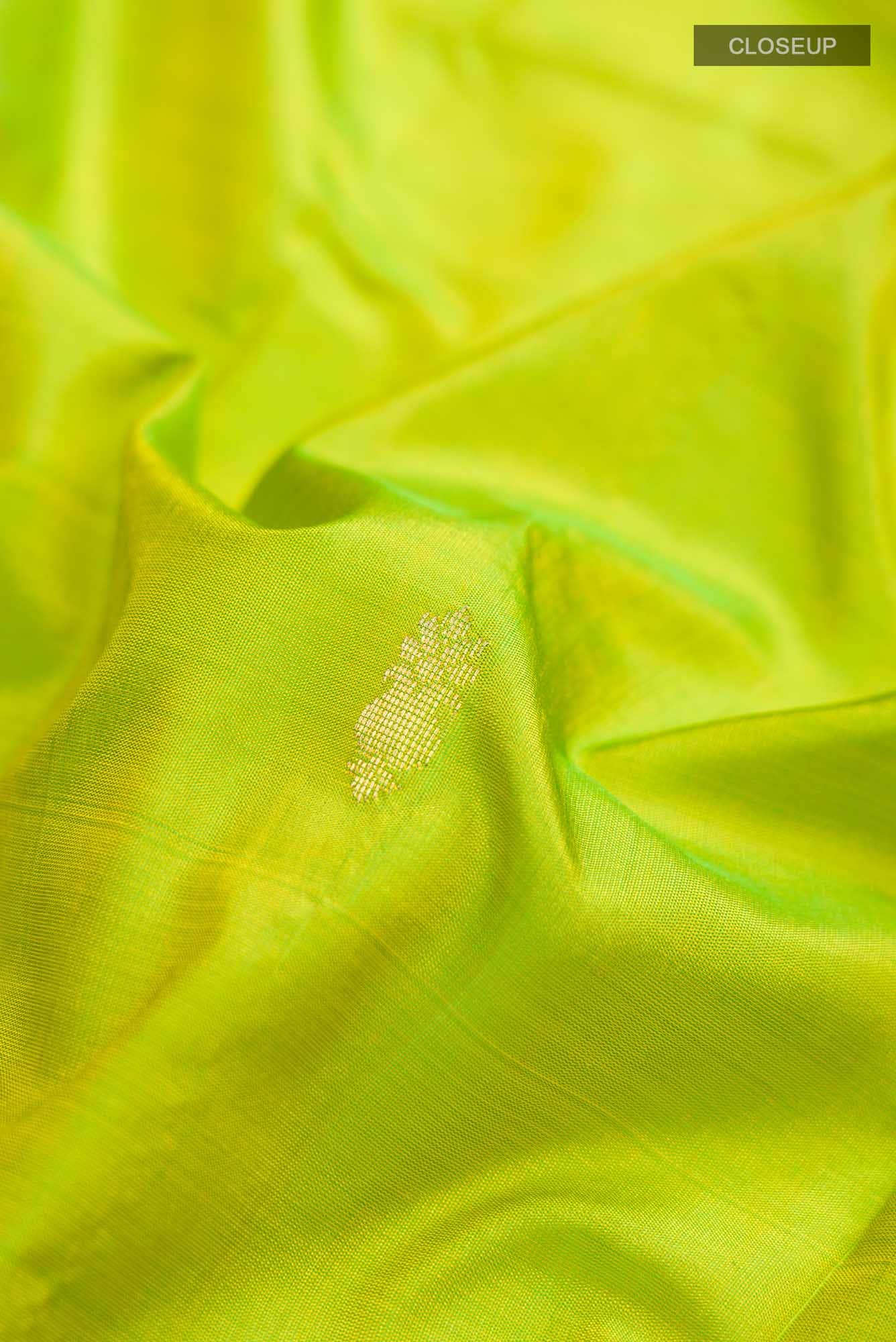Green Bangalore Silk Saree