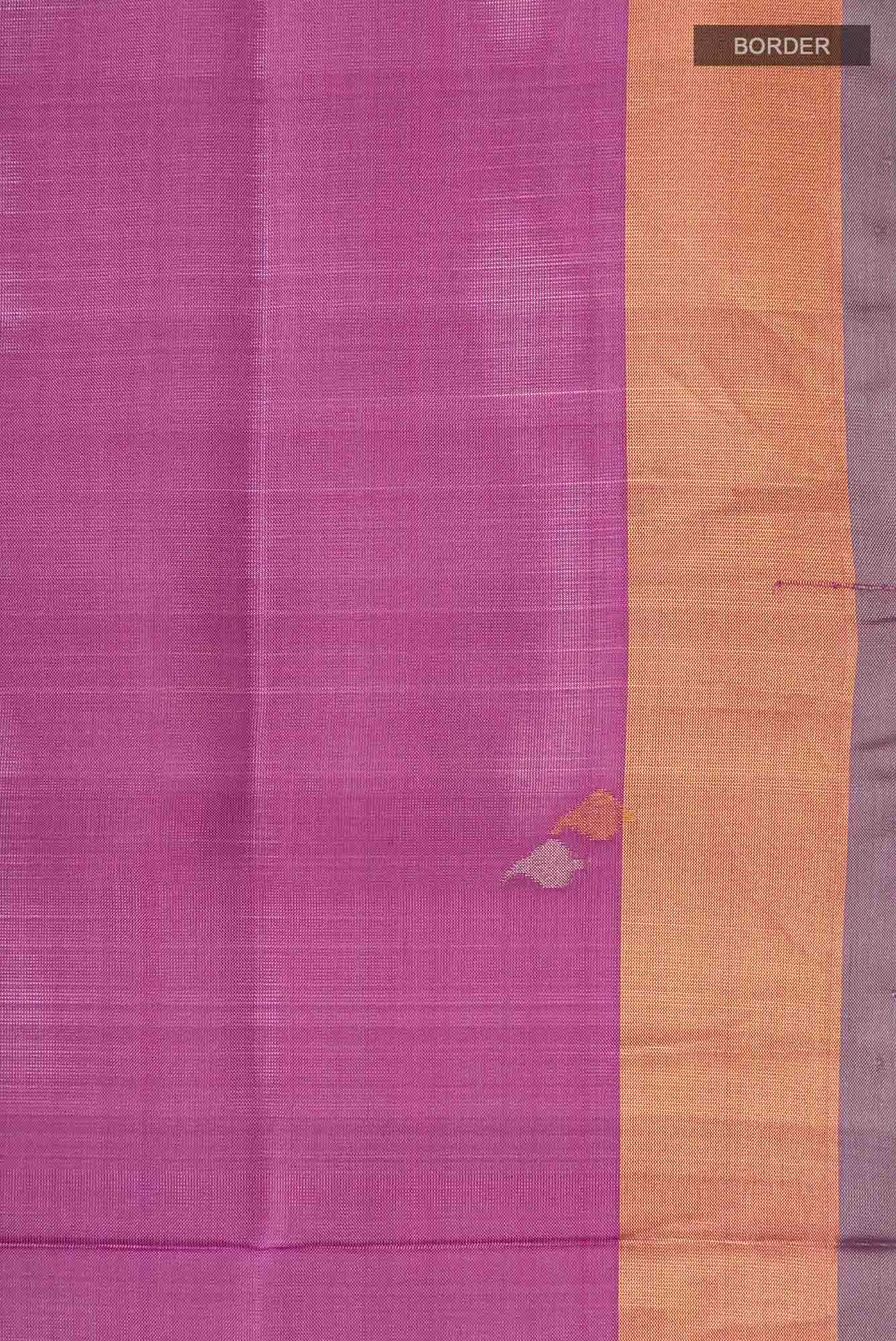 Purple Uppada Silk Saree