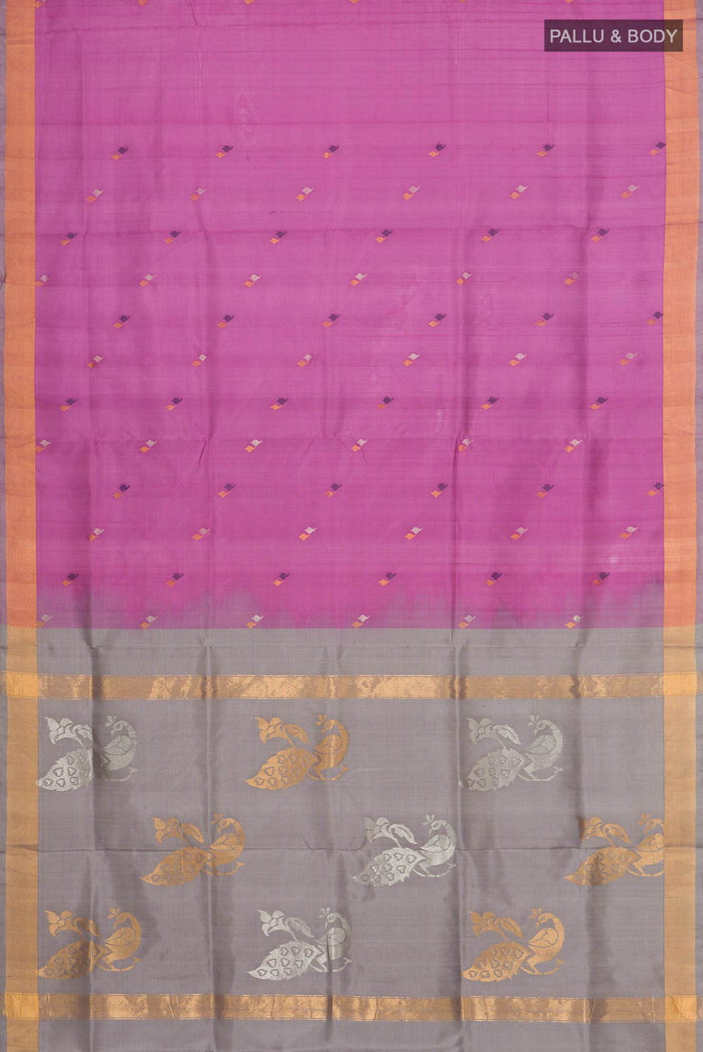 Purple Uppada Silk Saree