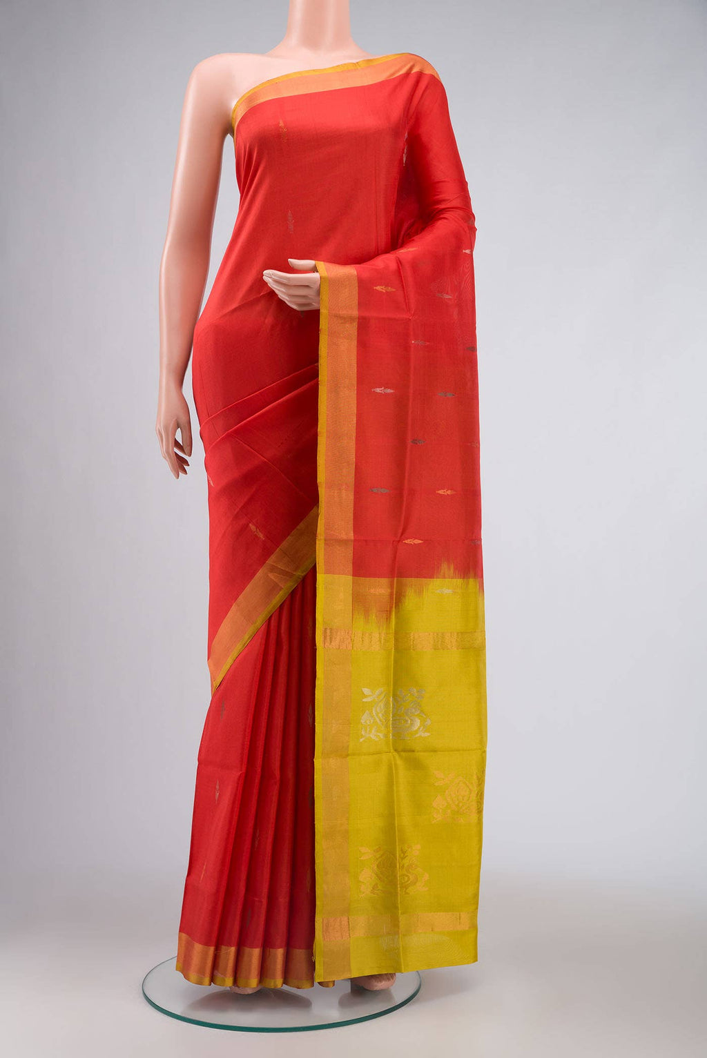 Red Uppada Silk Saree