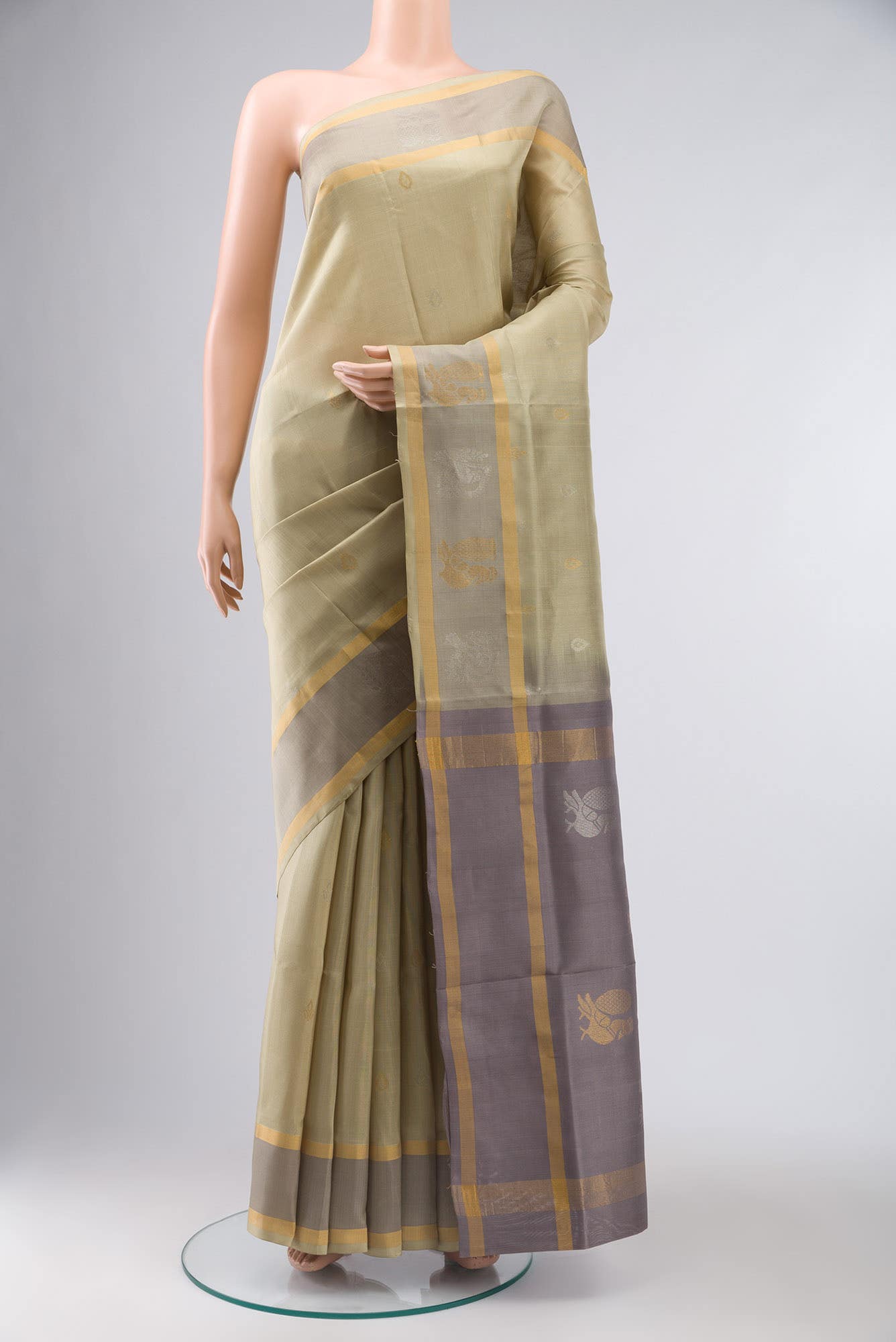 Green Uppada Silk Saree