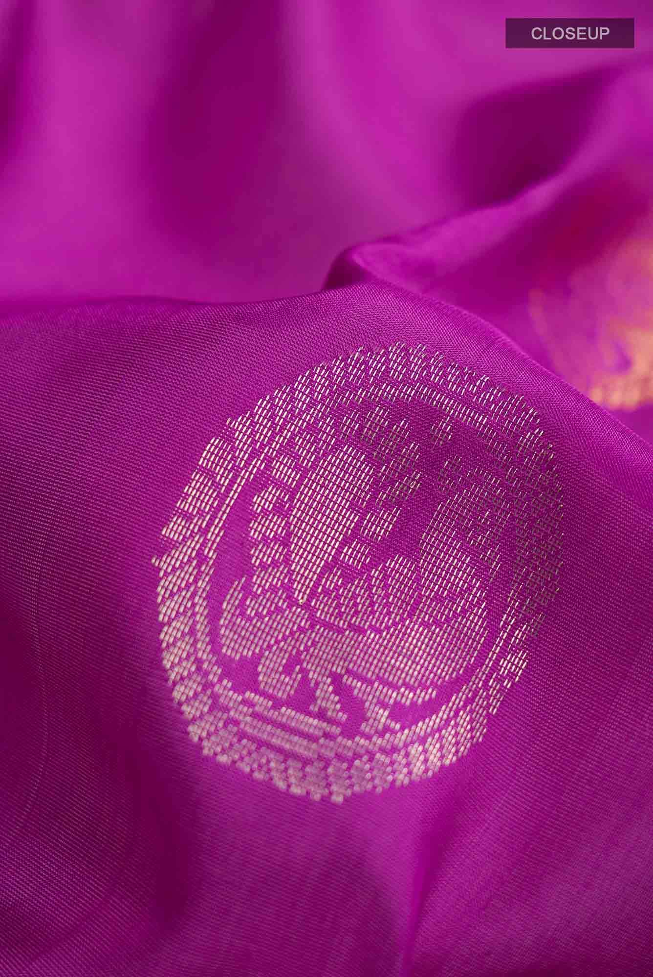 Purple Uppada Silk Saree