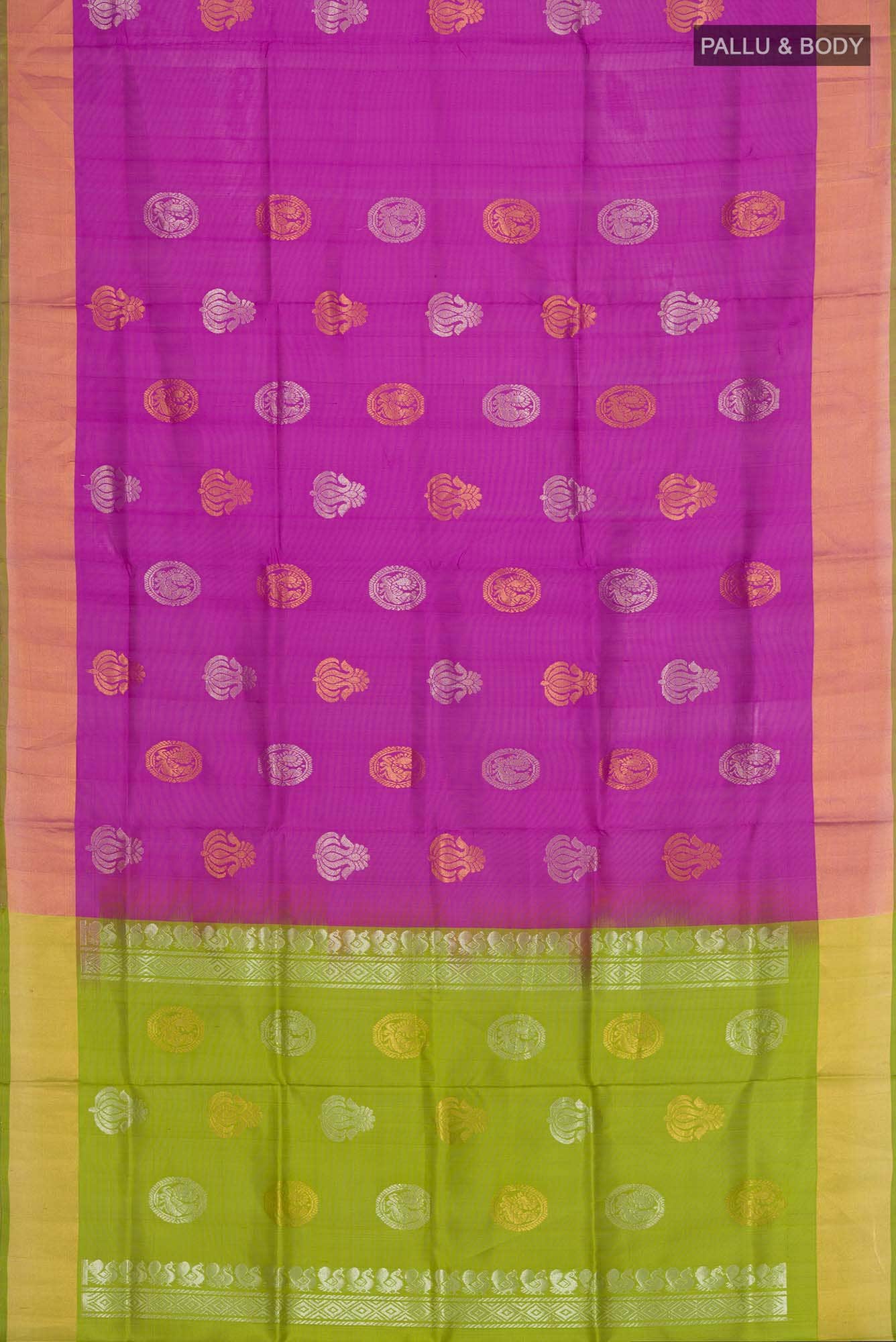 Purple Uppada Silk Saree