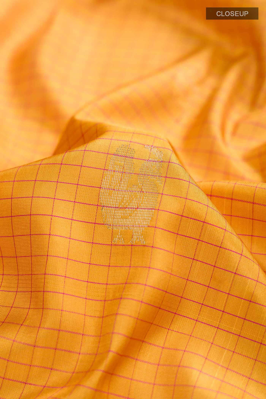 Yellow Uppada Silk Saree