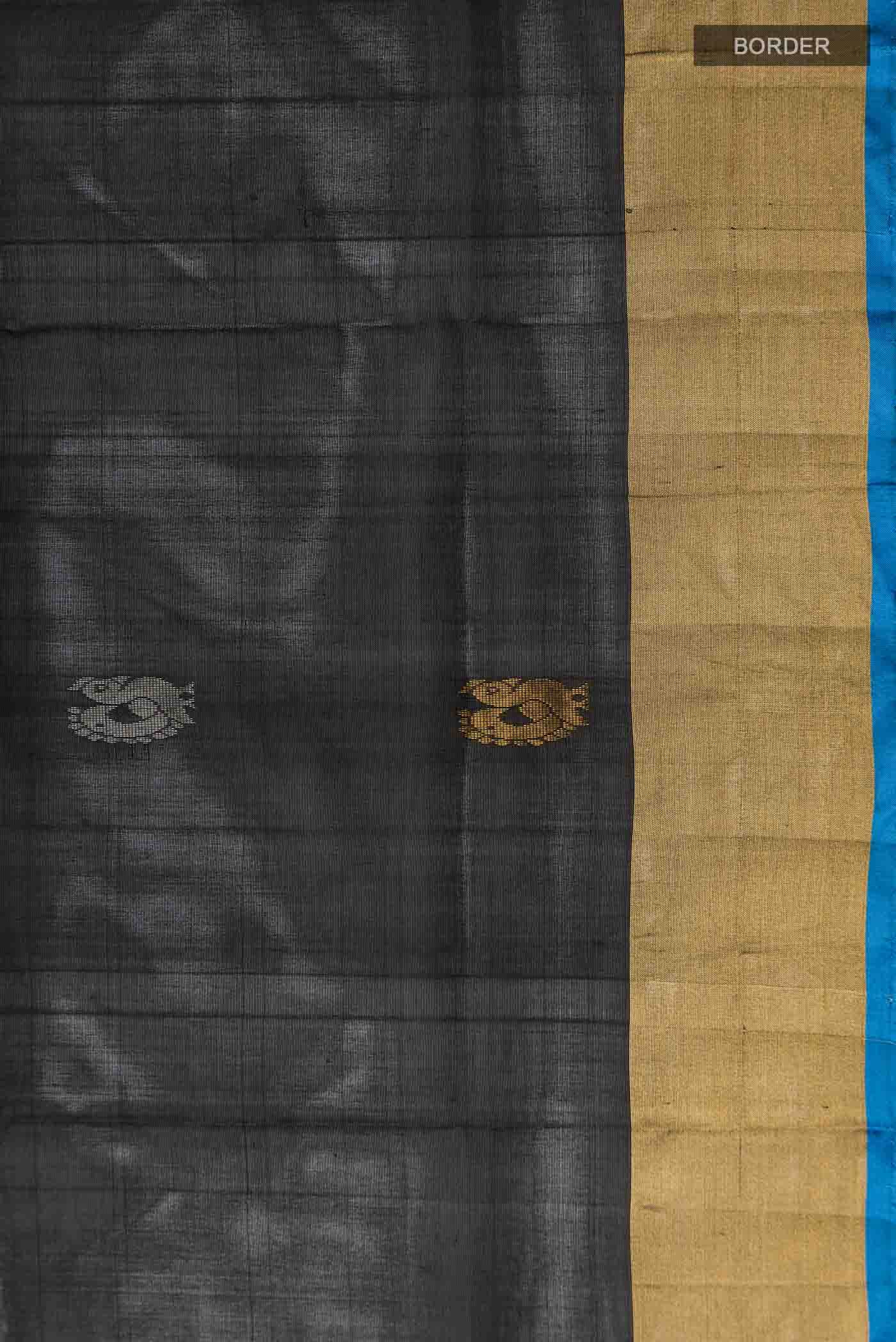 Black Uppada Silk Saree