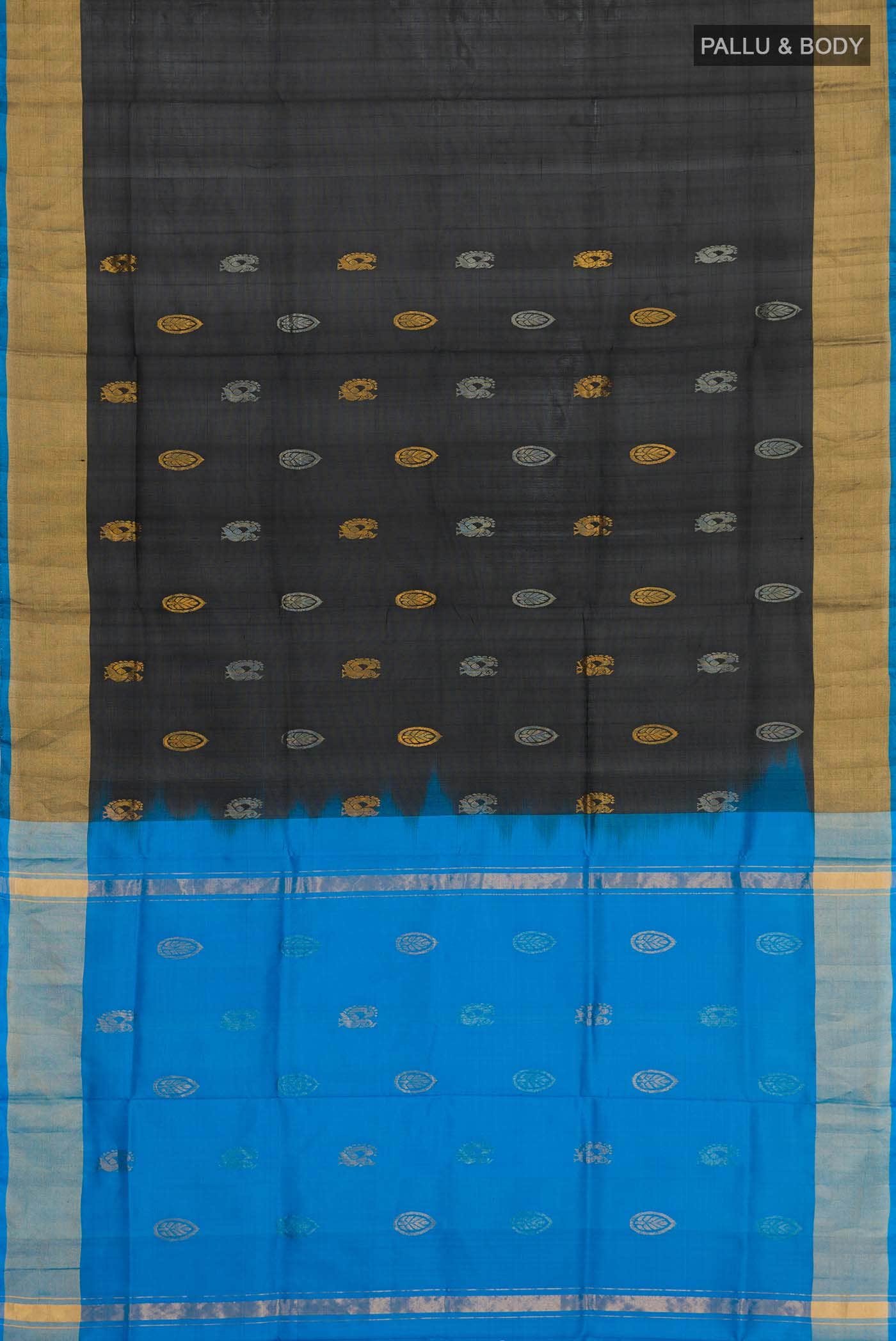 Black Uppada Silk Saree