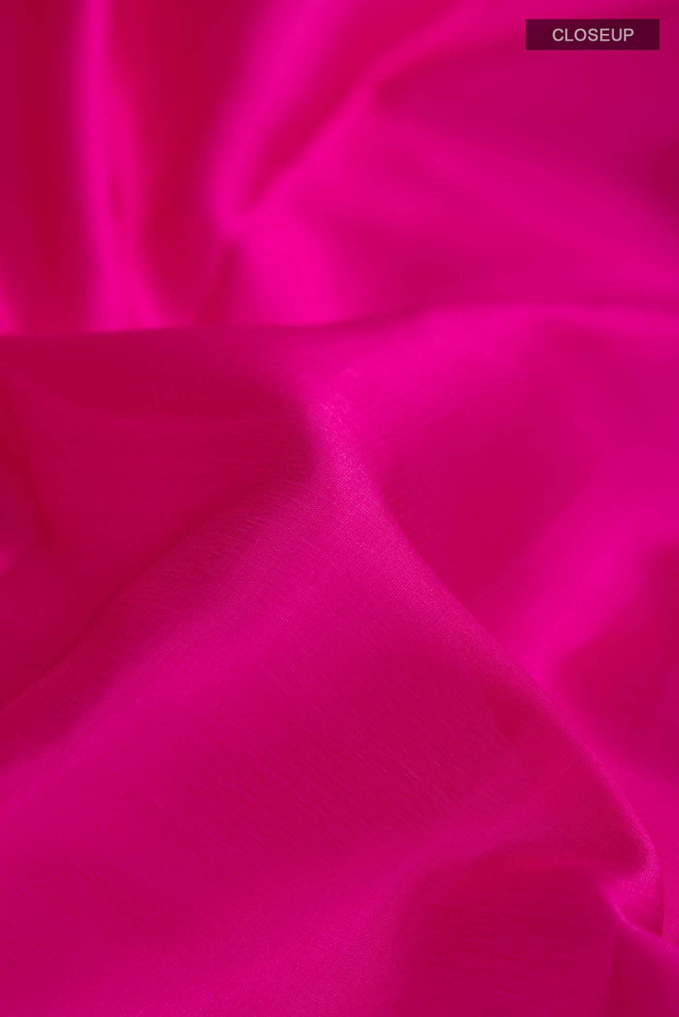 Pink Mysore Crepe Saree