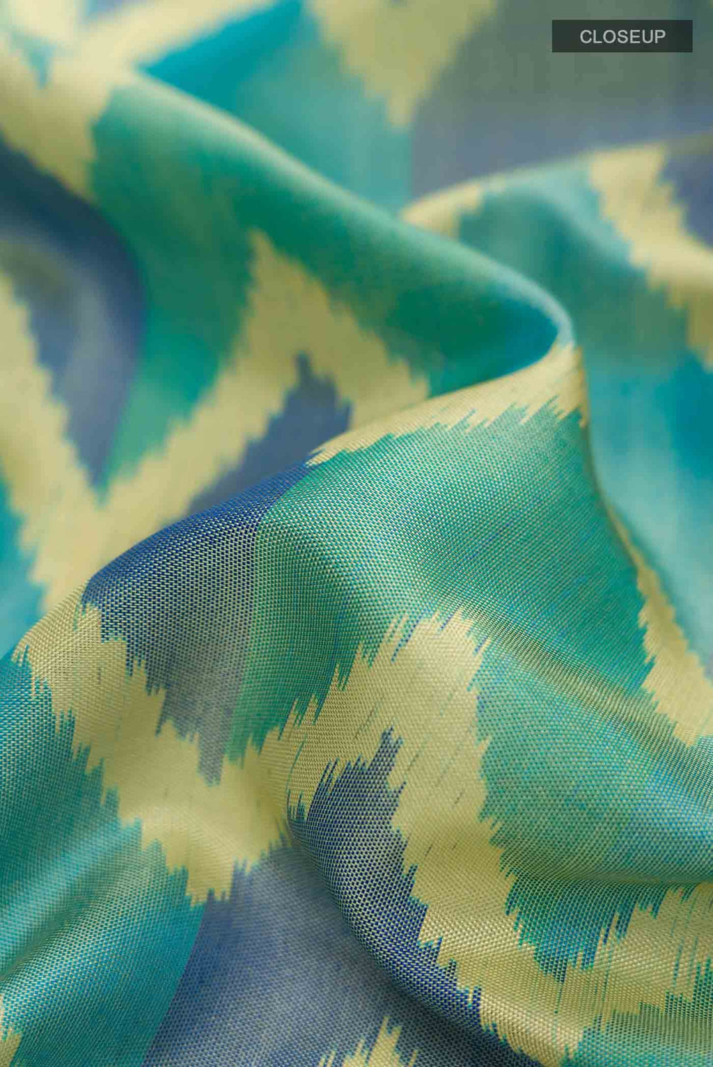 Green Rajkot Patola Silk Saree