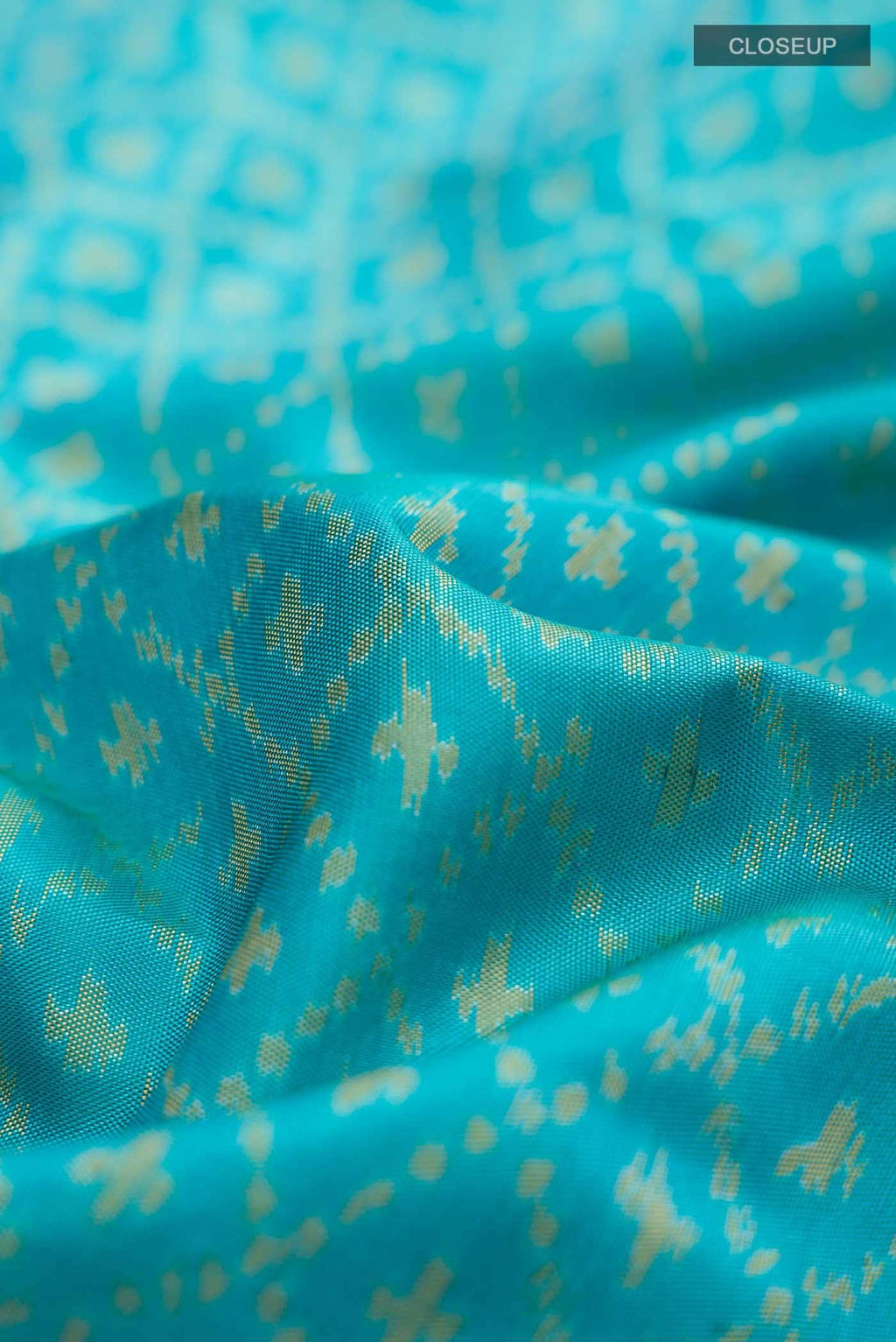 Blue Rajkot Patola Silk Saree