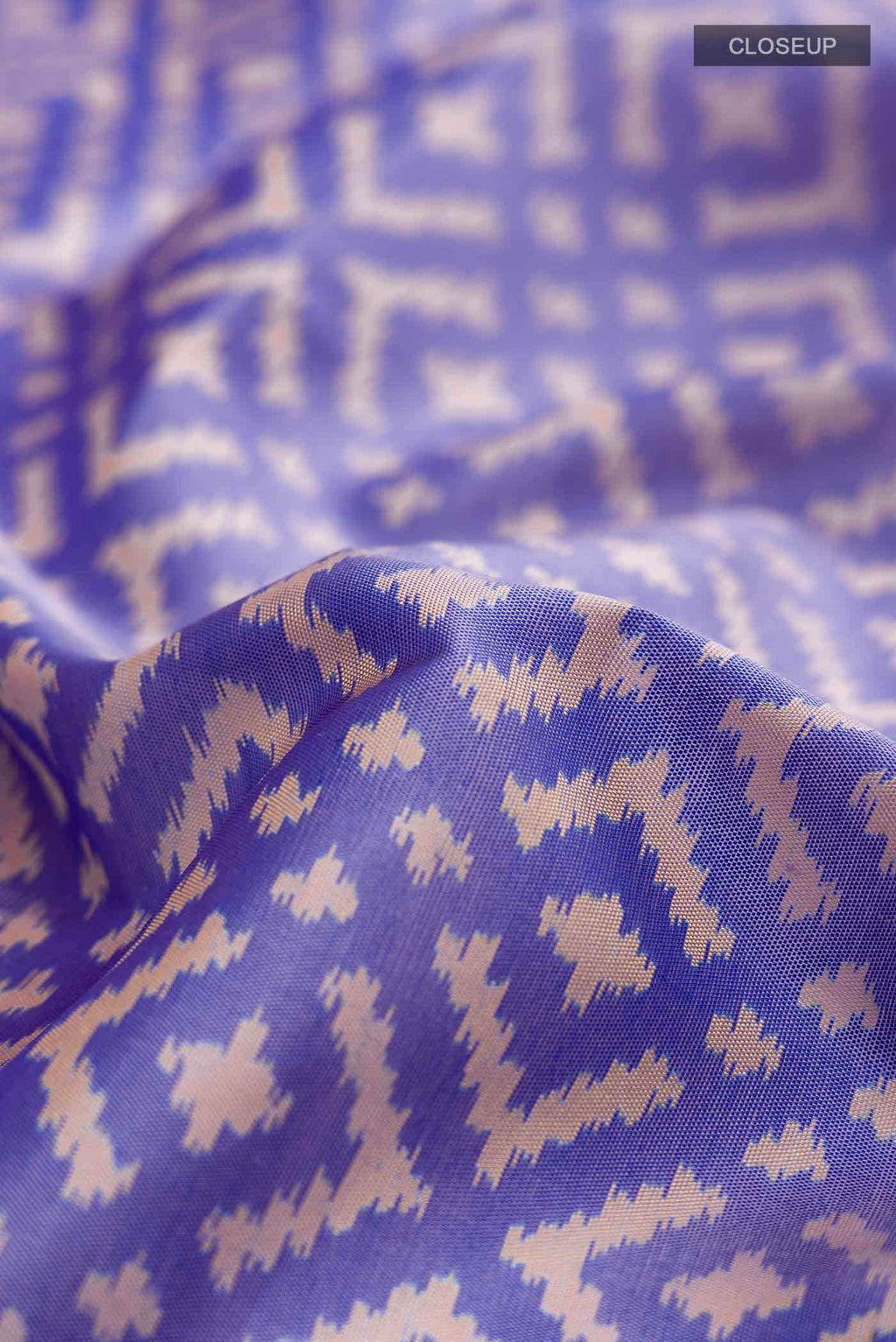 Blue Rajkot Patola Silk Saree