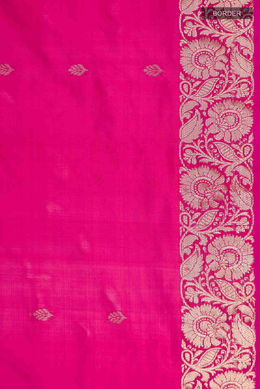 Pink Banarasi Katan Silk Saree