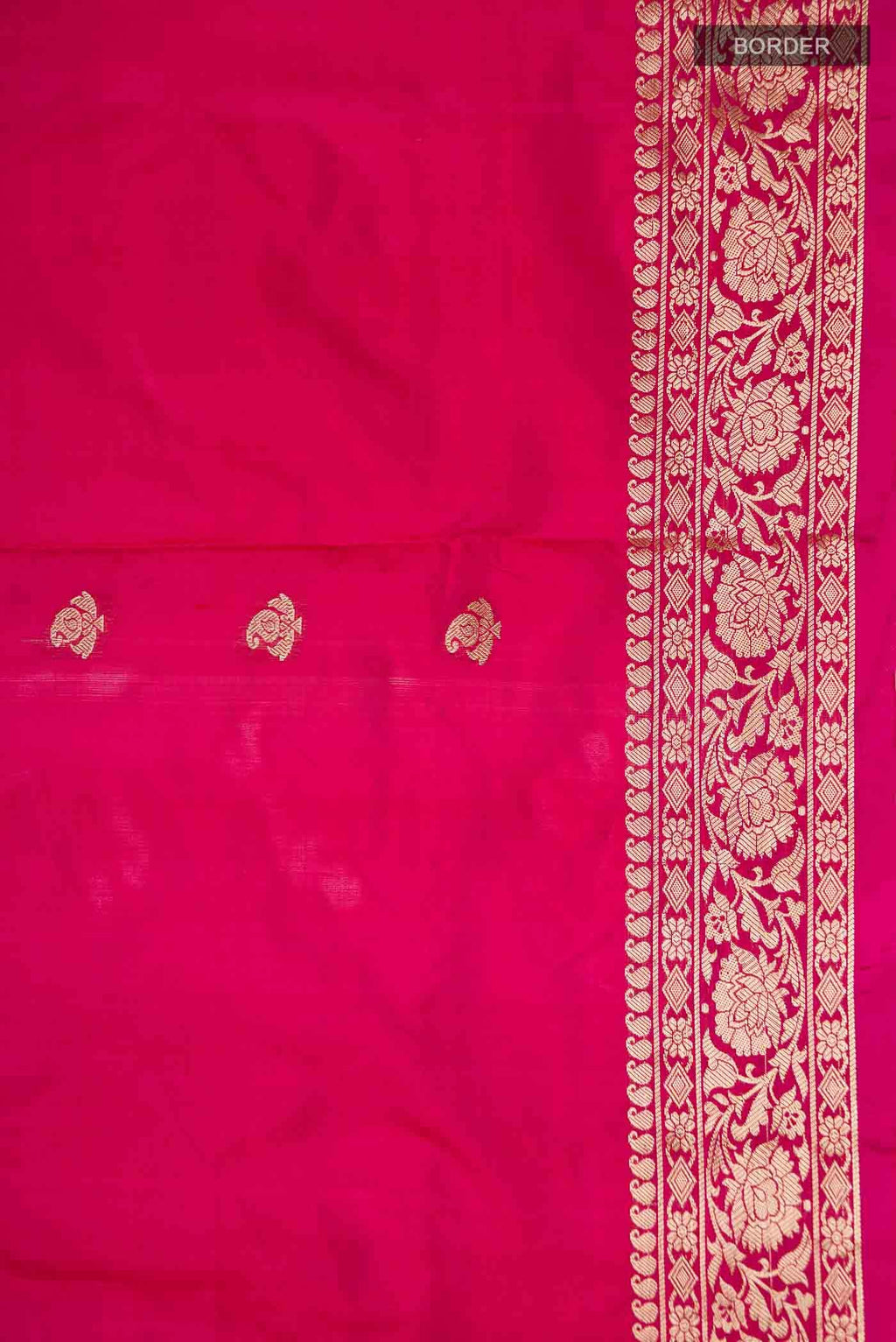 Pink Banarasi Katan Silk Saree