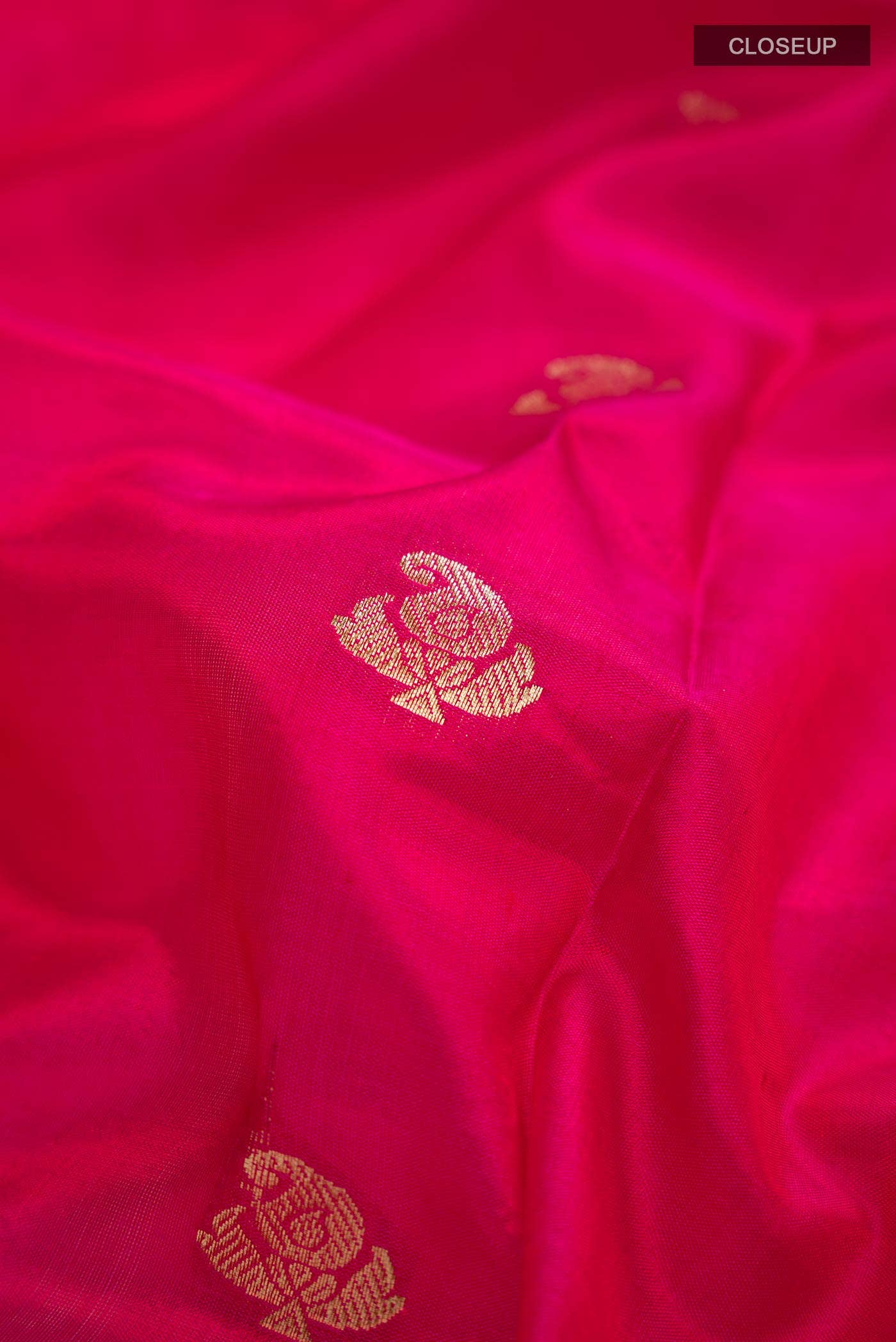 Pink Banarasi Katan Silk Saree