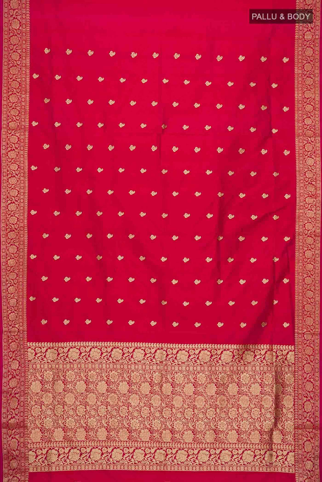 Pink Banarasi Katan Silk Saree