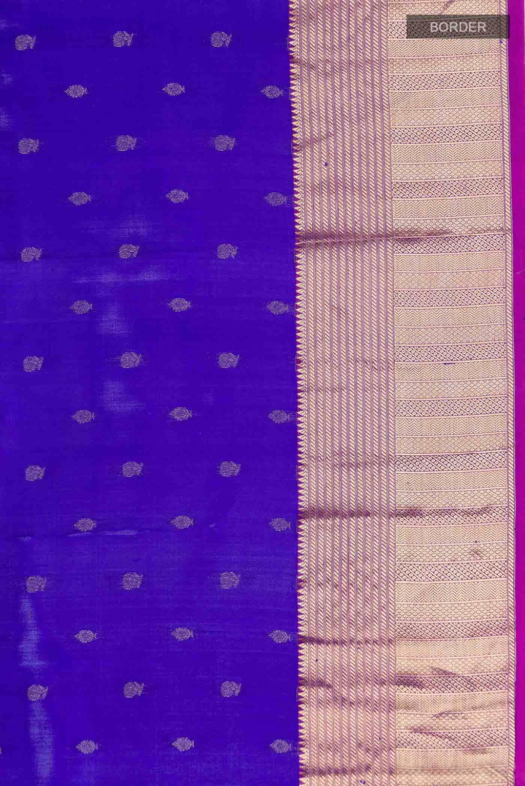 Blue Kanchipuram Silk Saree