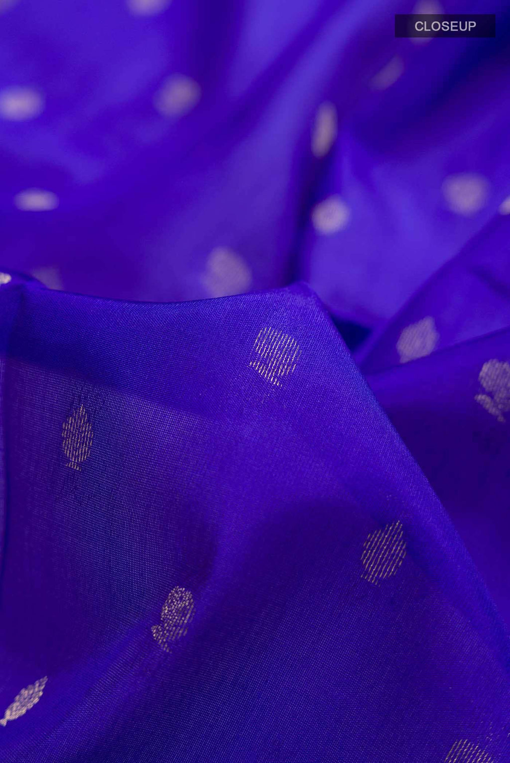 Blue Kanchipuram Silk Saree