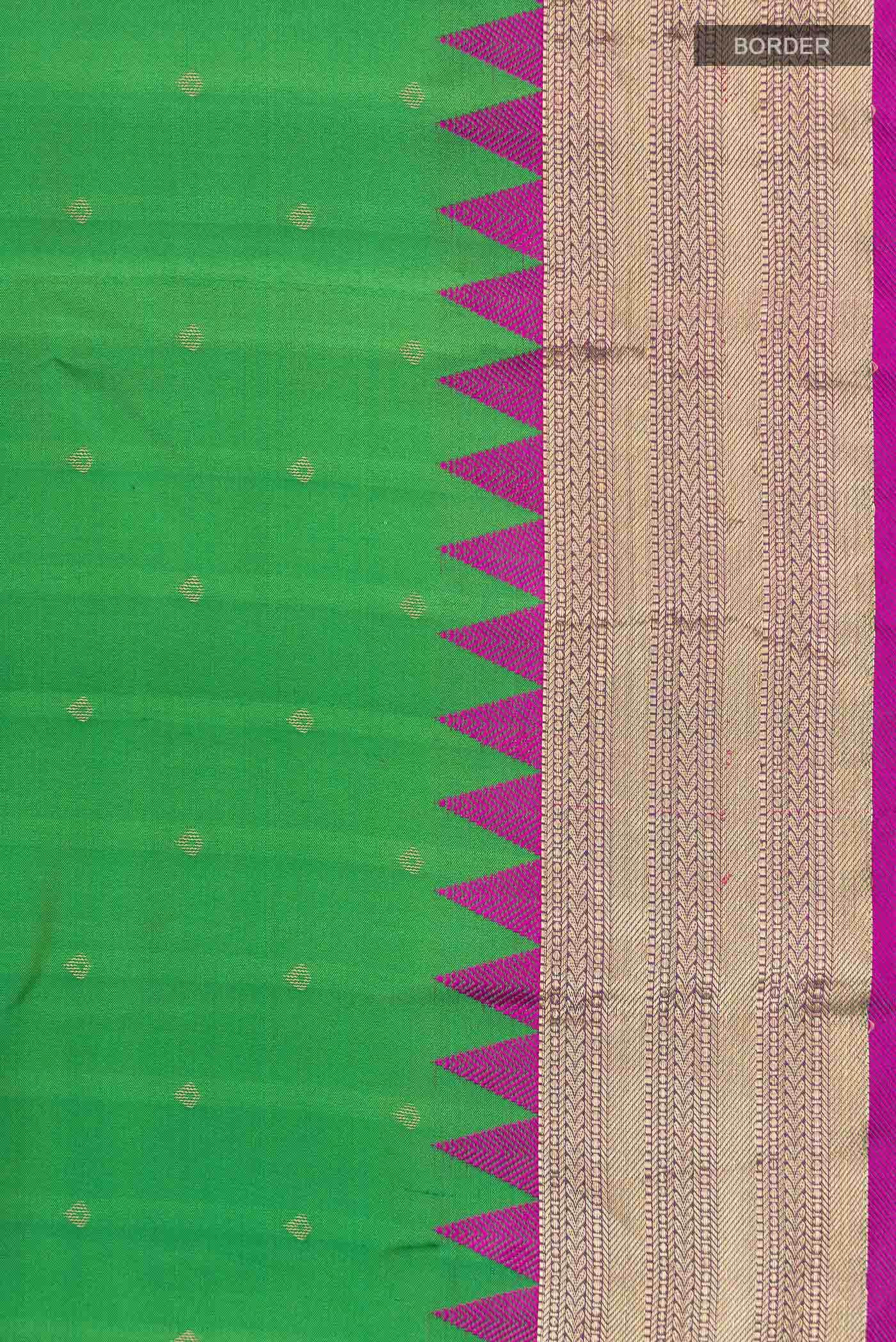 Green Kanchipuram Silk Saree