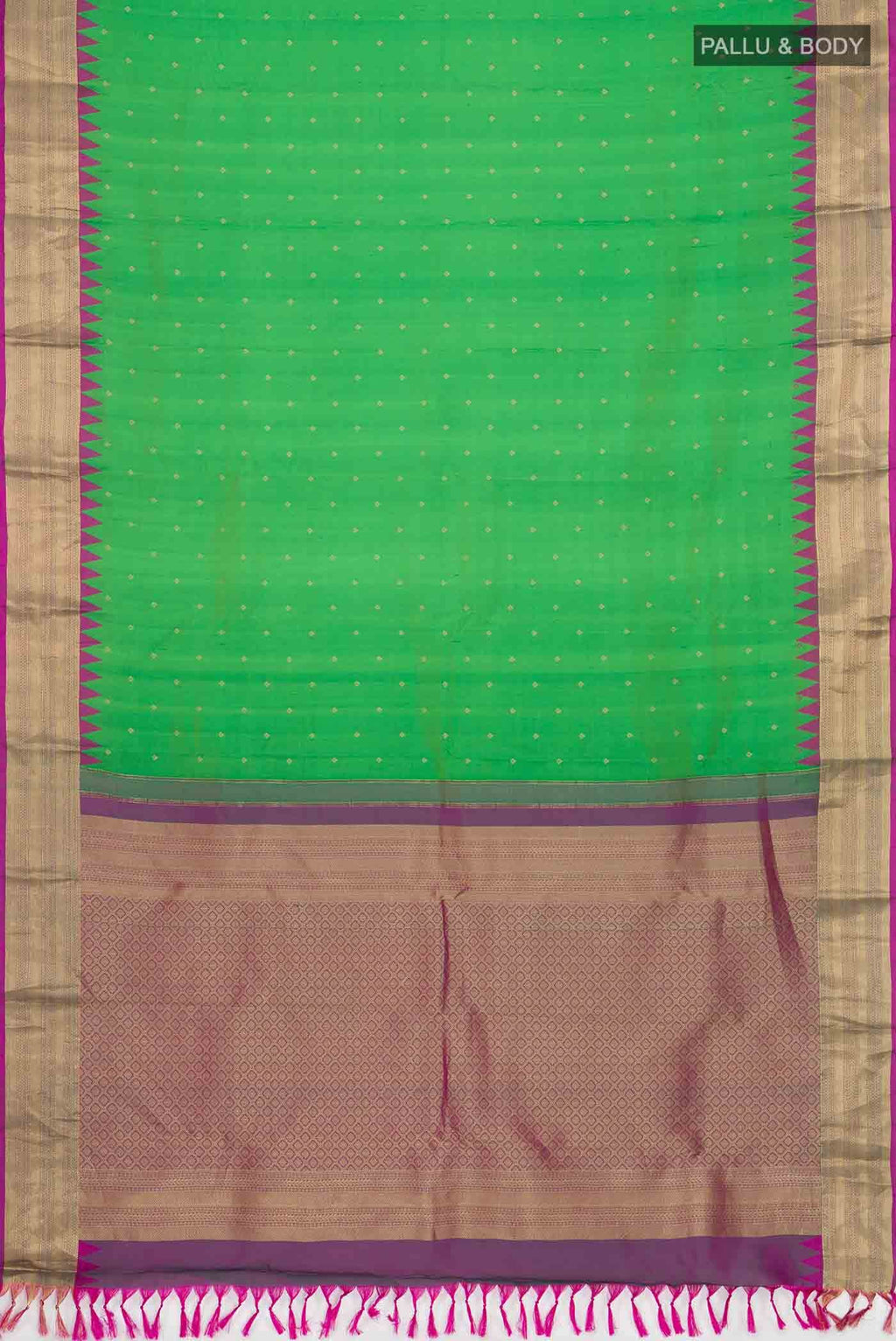 Green Kanchipuram Silk Saree