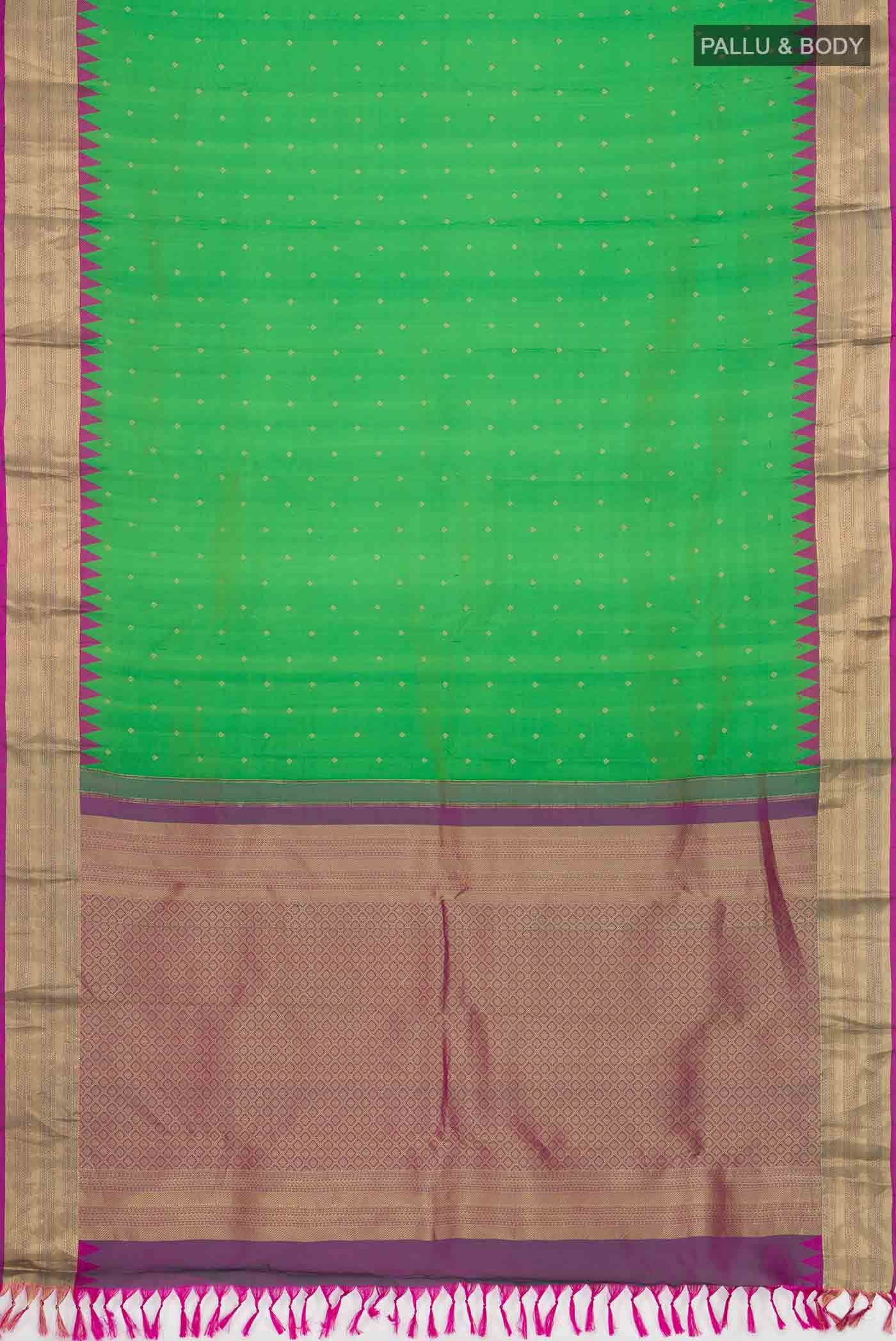 Green Kanchipuram Silk Saree