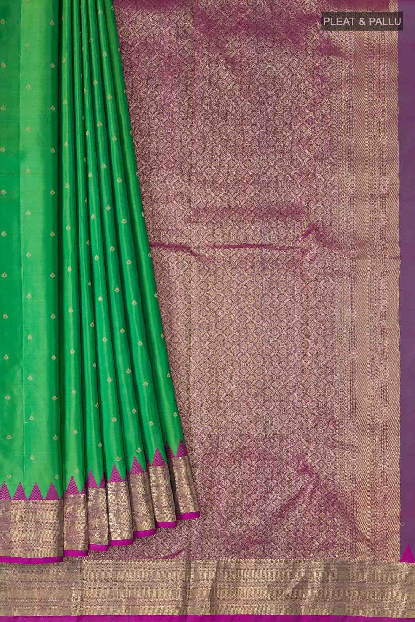 Green Kanchipuram Silk Saree