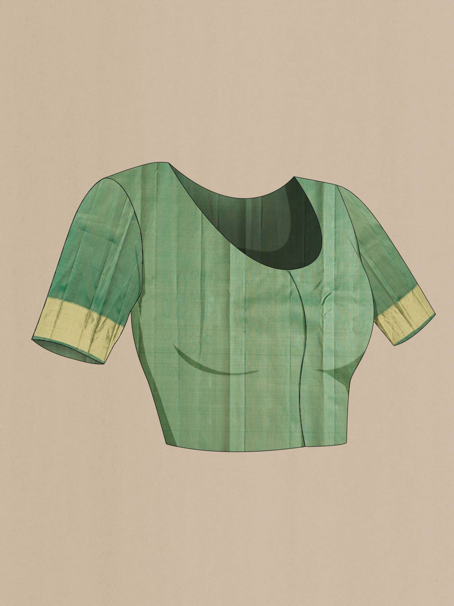 Green Kanchipuram Silk Saree