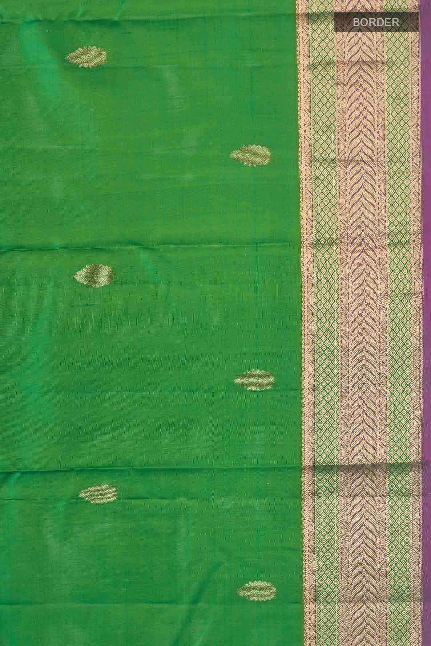 Green Kanchipuram Silk Saree