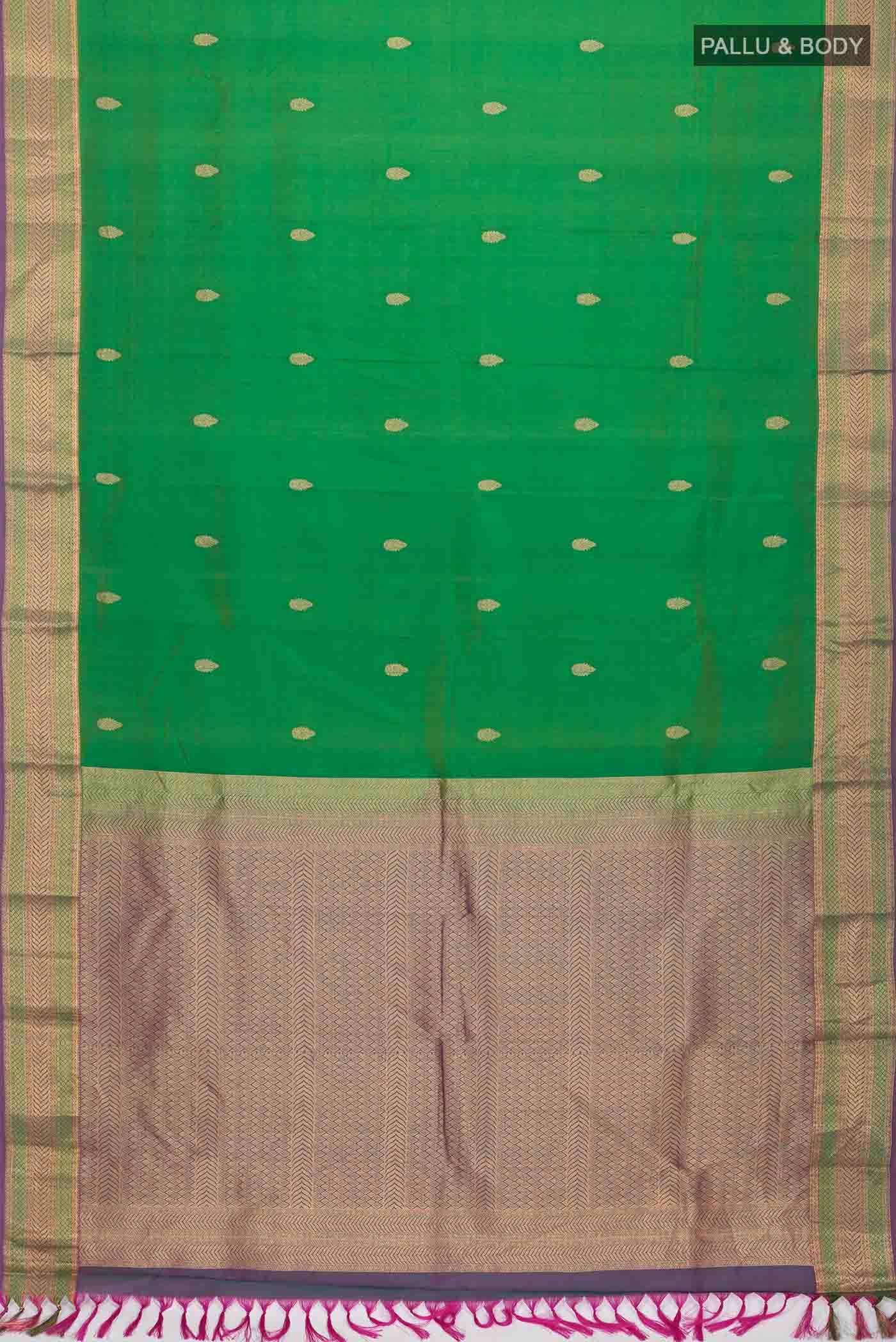 Green Kanchipuram Silk Saree
