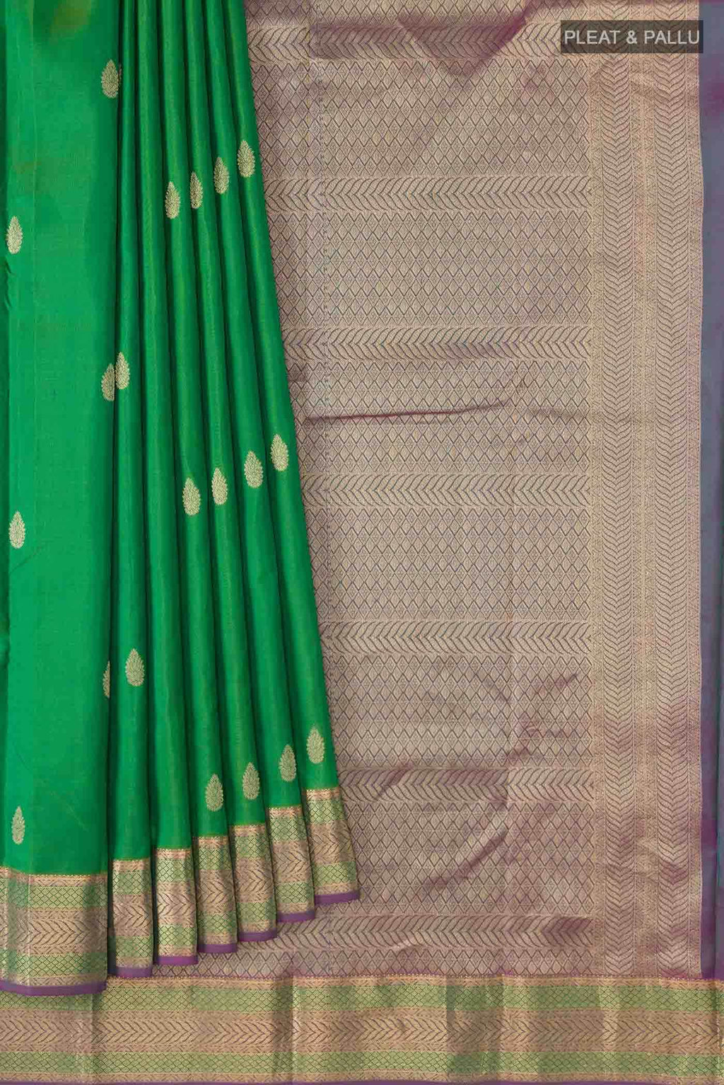 Green Kanchipuram Silk Saree