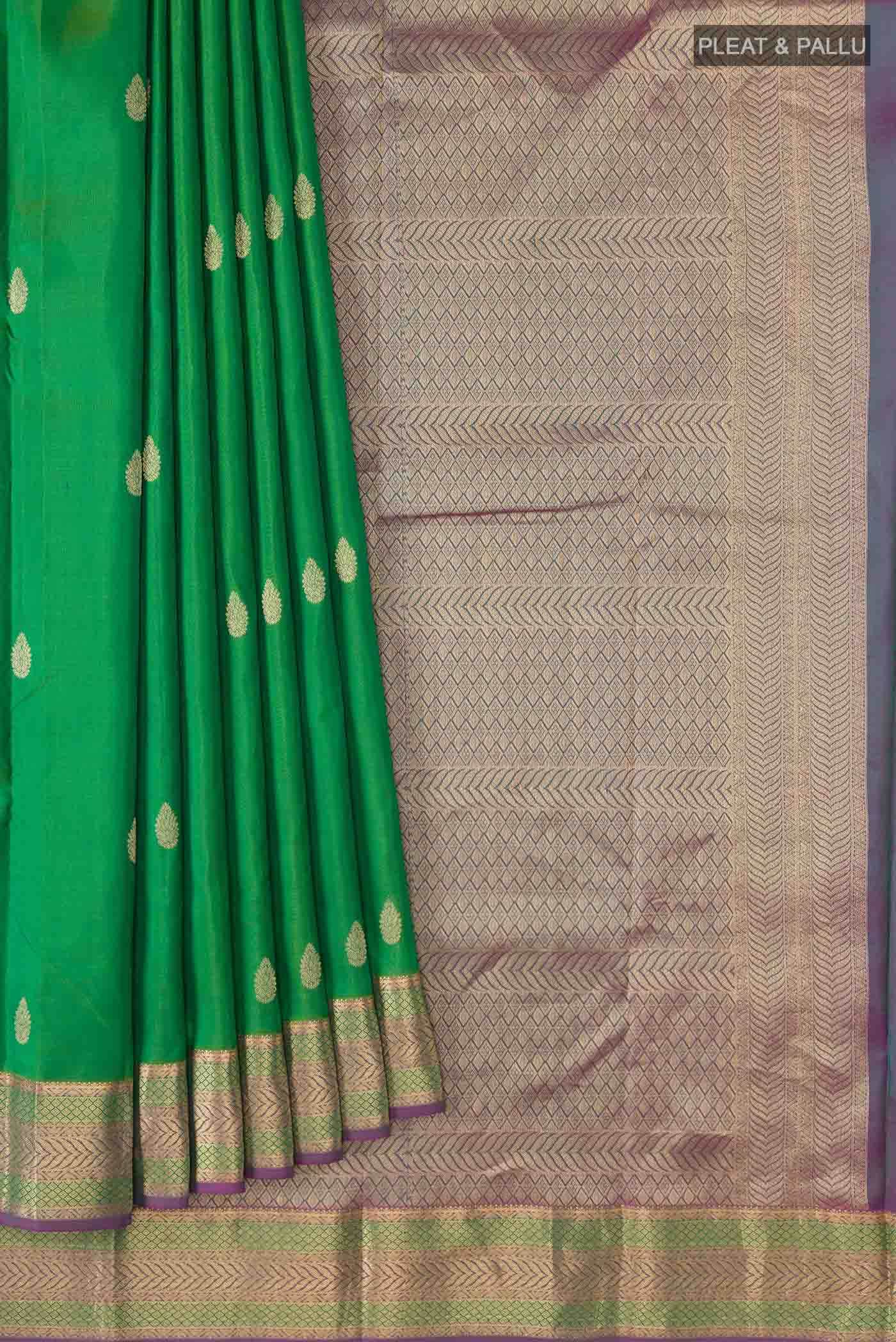 Green Kanchipuram Silk Saree