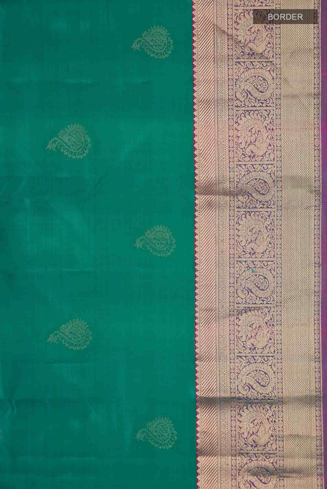 Green Kanchipuram Silk Saree
