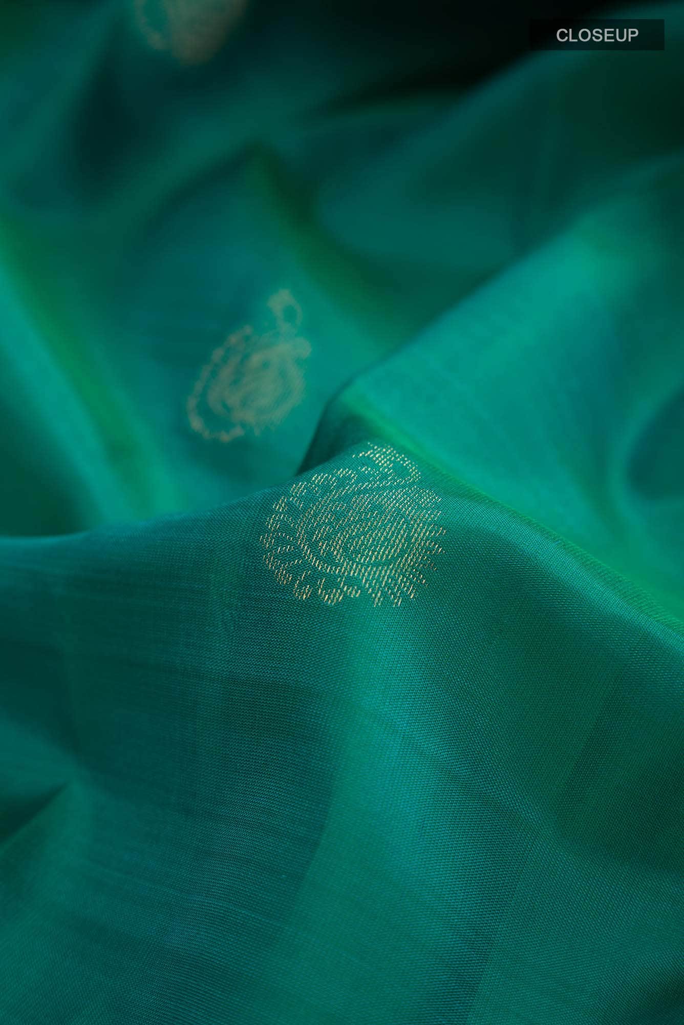Green Kanchipuram Silk Saree