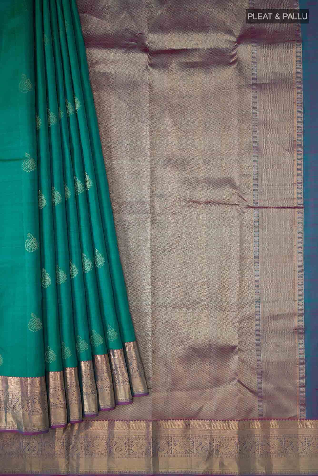 Green Kanchipuram Silk Saree