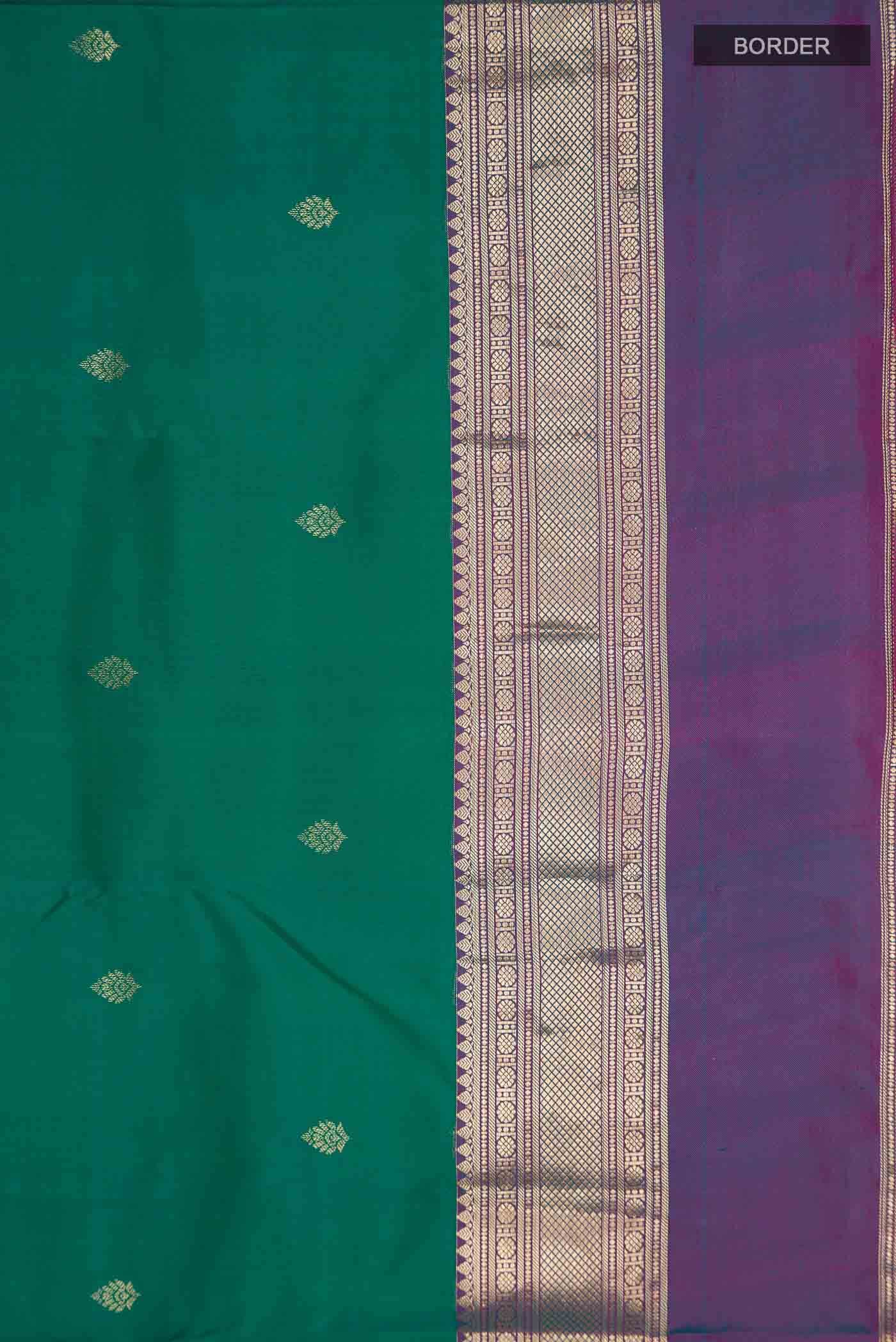 Green Kanchipuram Silk Saree