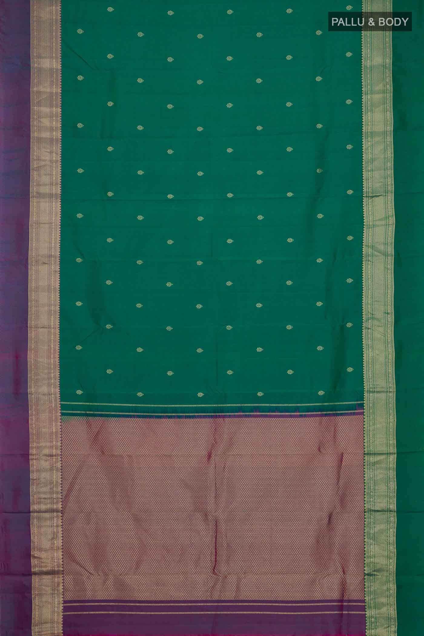 Green Kanchipuram Silk Saree