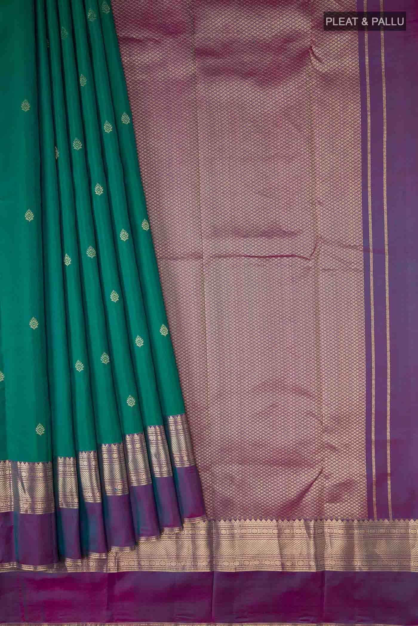 Green Kanchipuram Silk Saree