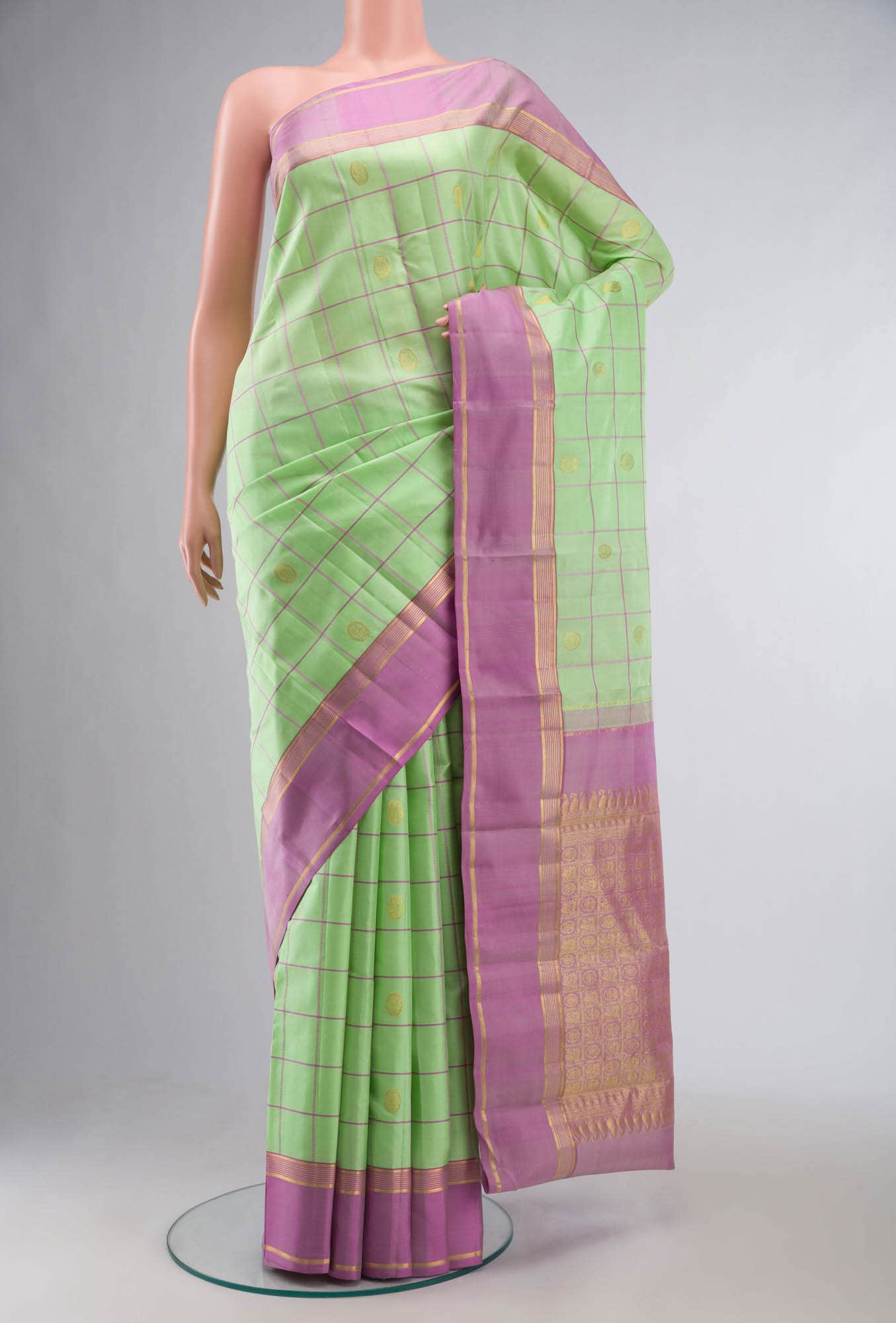 Green Kanchipuram Silk Saree