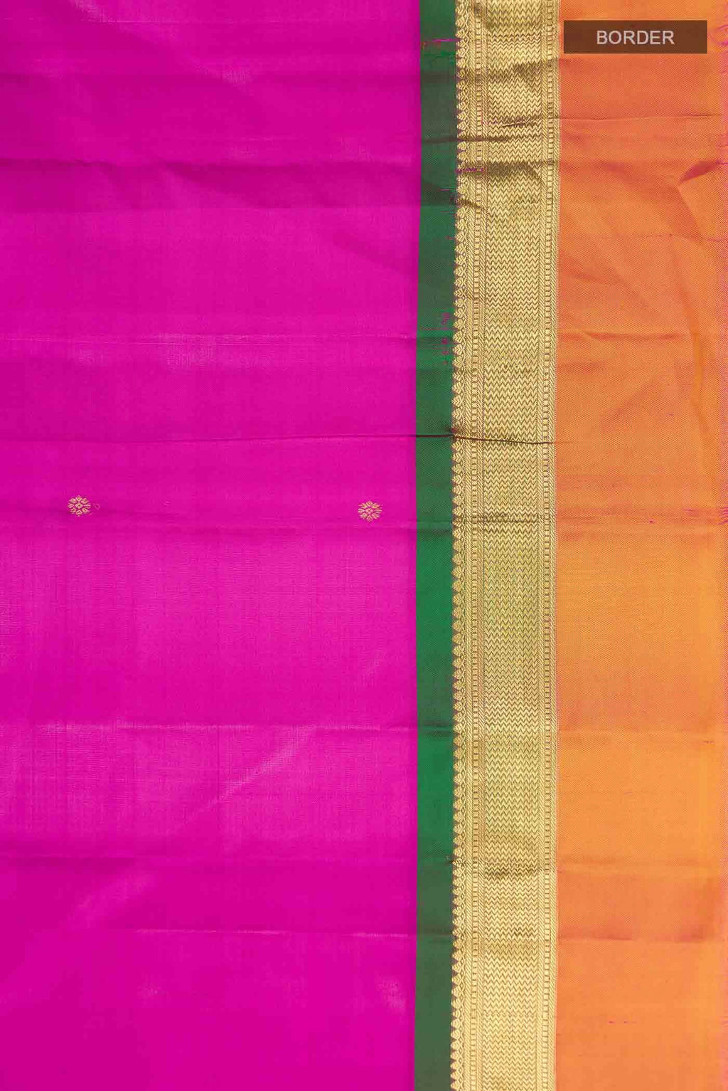 Pink Kanchipuram Silk Saree