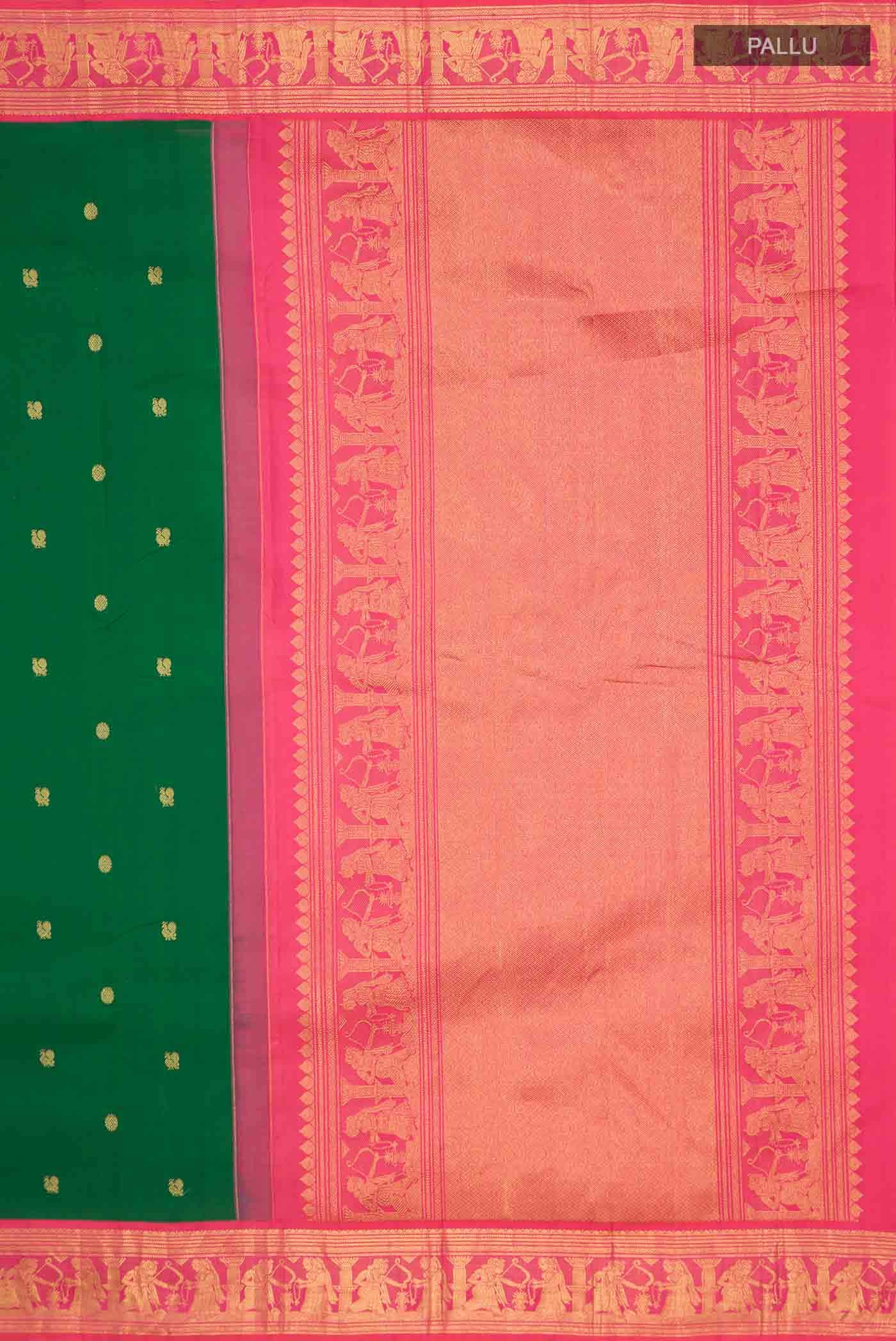 Green Kanchipuram Silk Saree