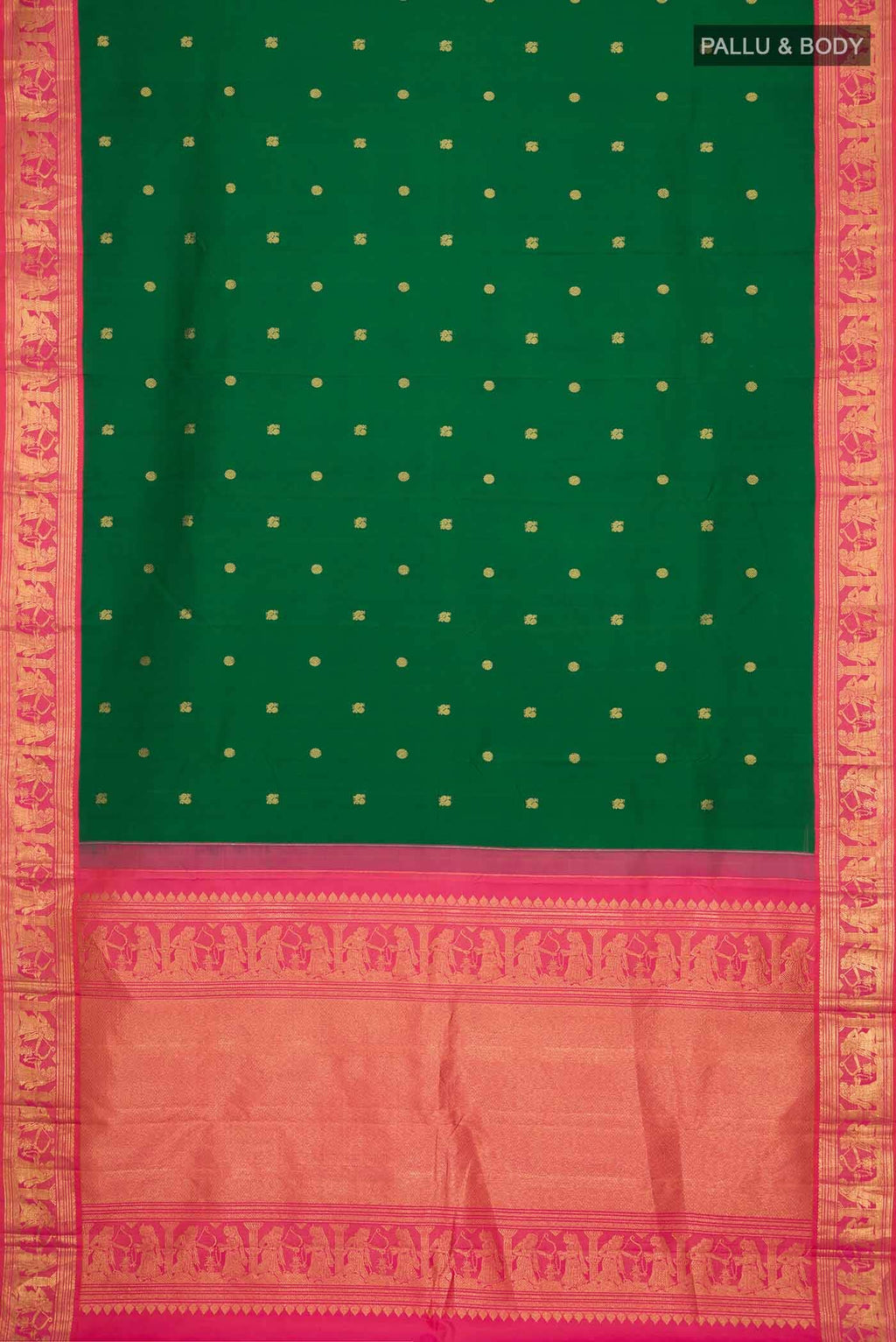Green Kanchipuram Silk Saree