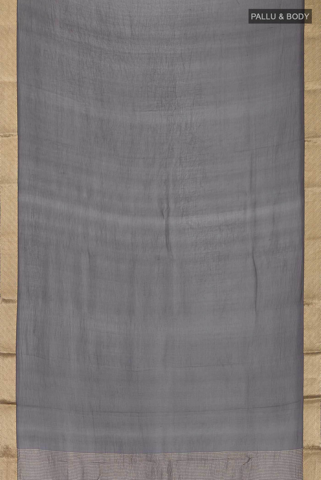 Black Mysore Chiffon Saree
