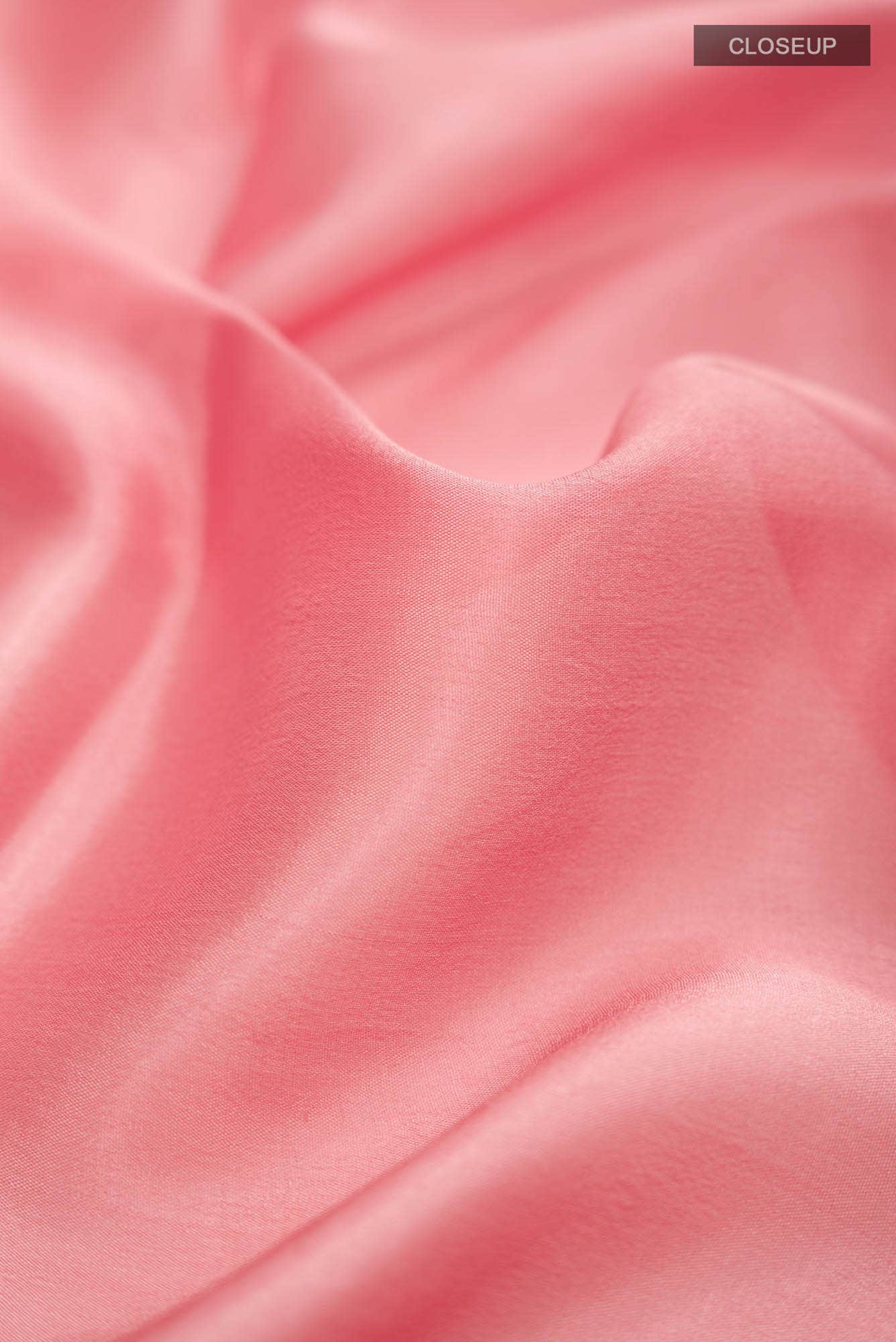 Peach Mysore Crepe Saree