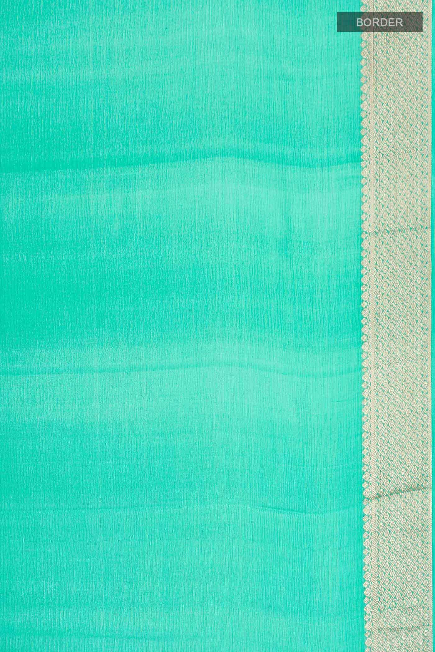 Green Mysore Chiffon Saree
