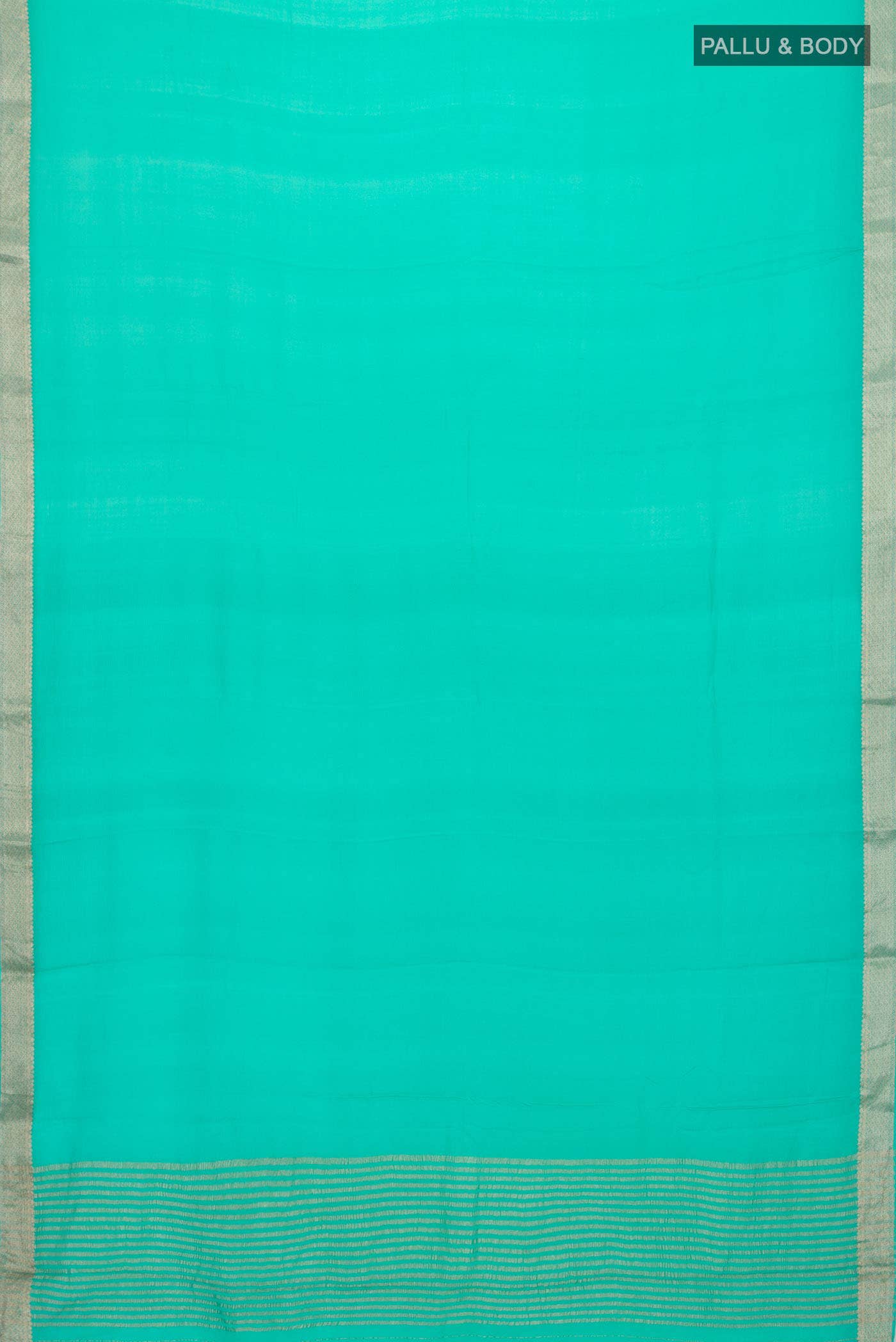 Green Mysore Chiffon Saree