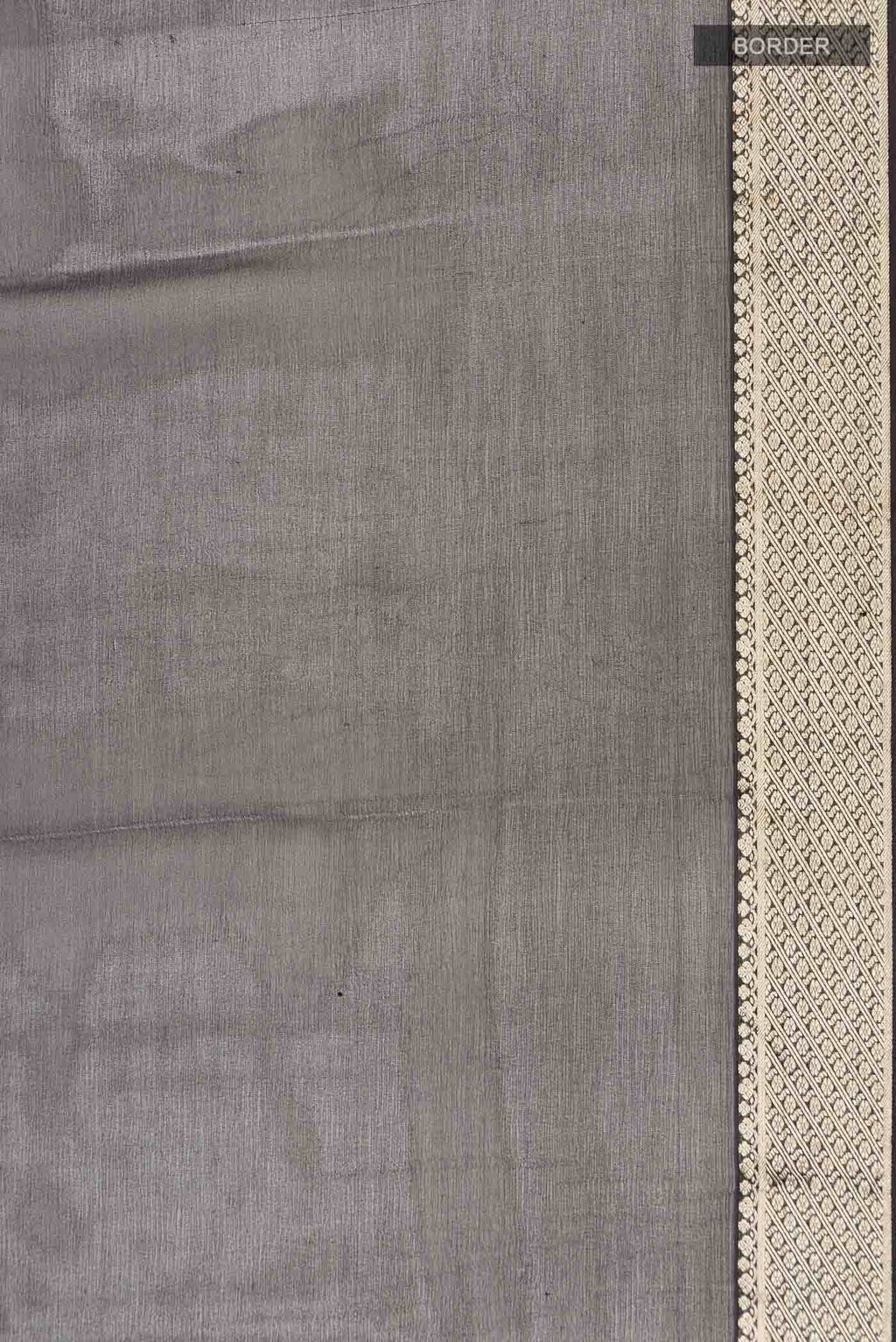 Black Mysore Chiffon Saree